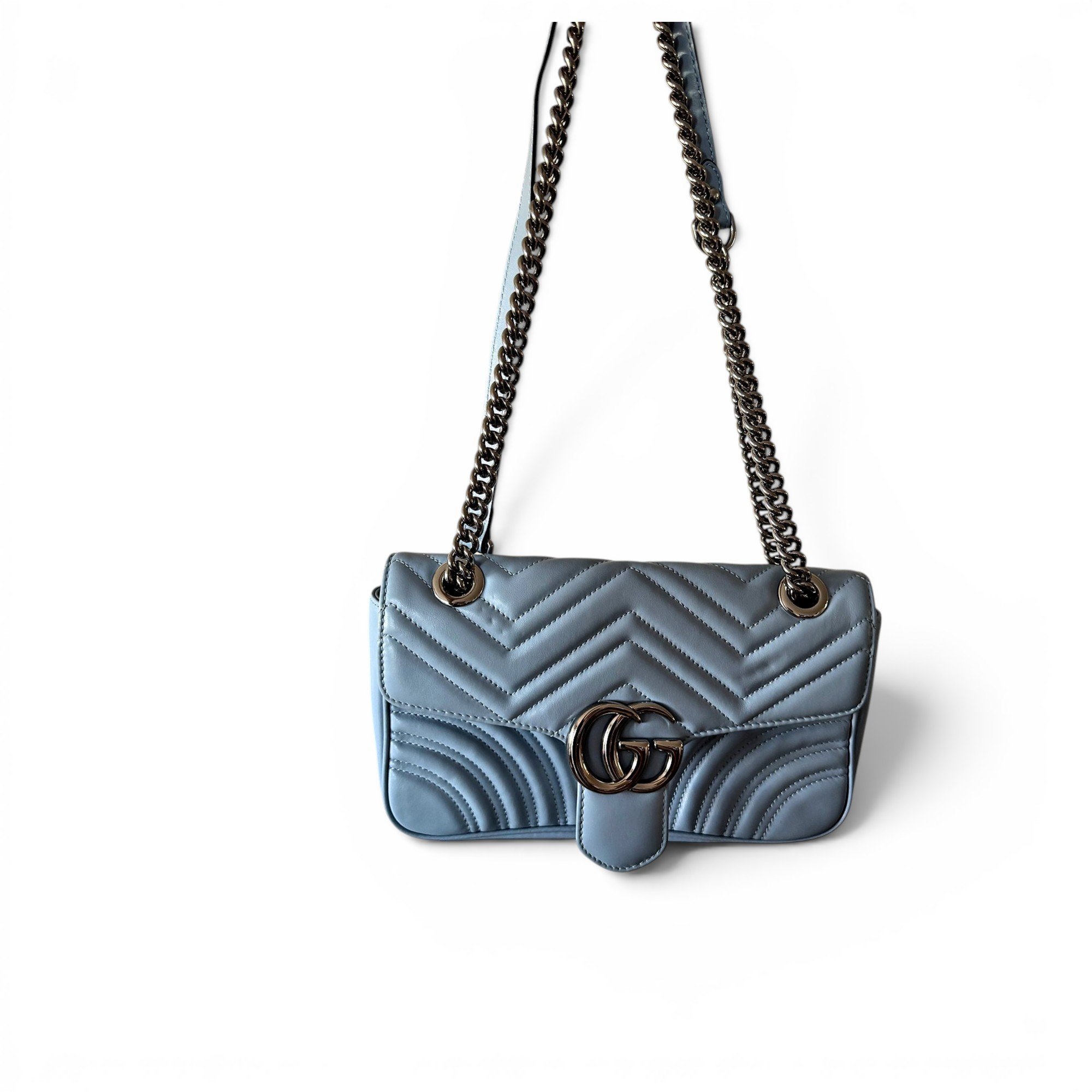 GG Marmont Flap leather handbag