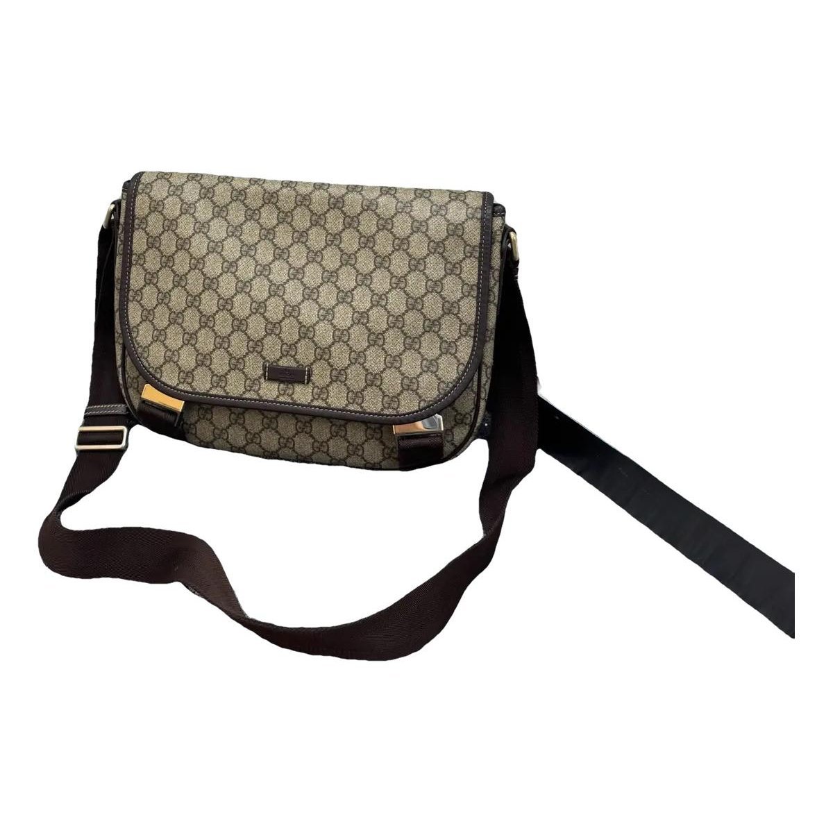 Ophidia GG Supreme vinyl crossbody bag