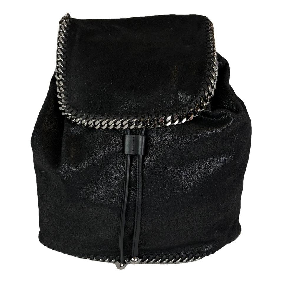 Vegan leather backpack
