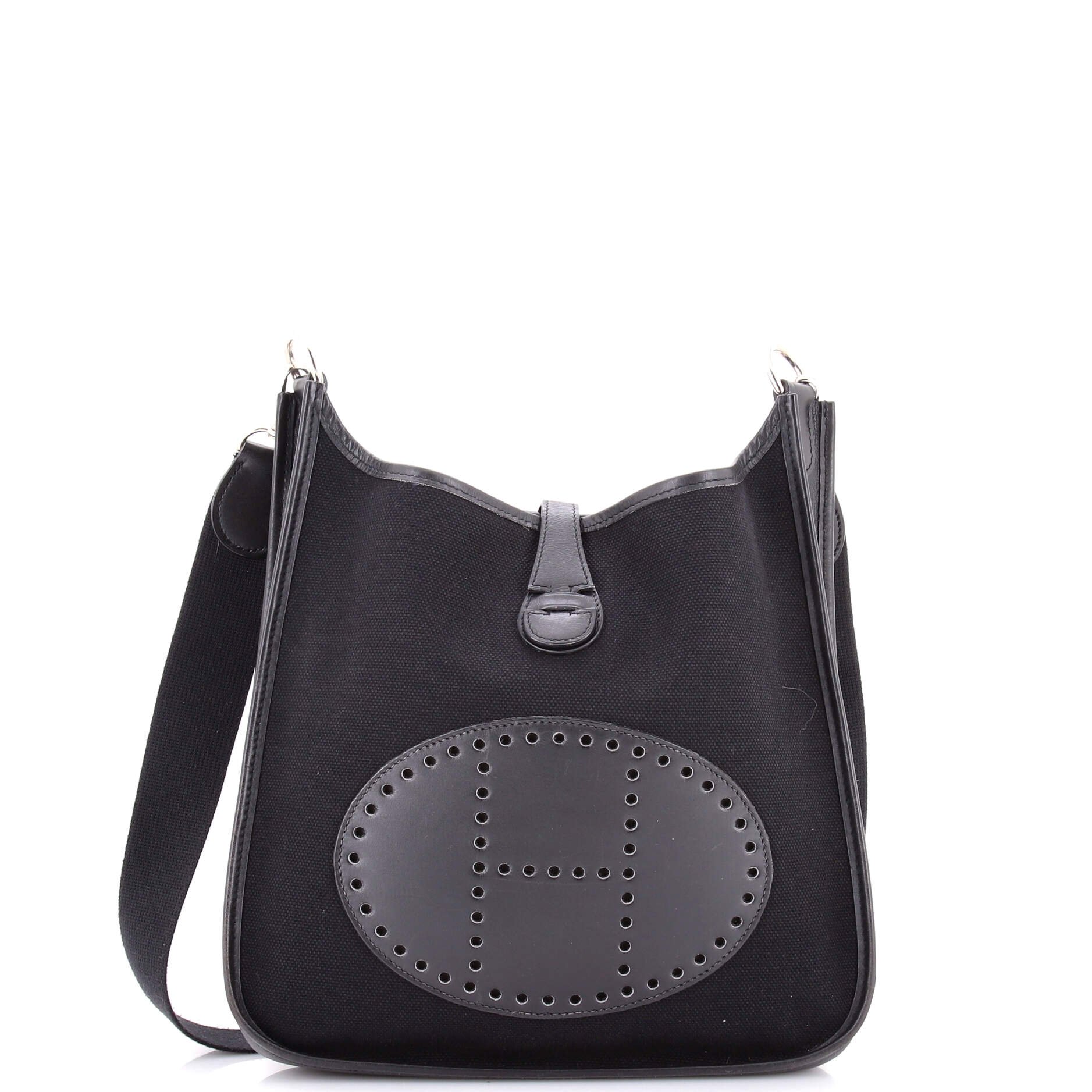 Evelyne Bag Gen I Toile and Leather PM