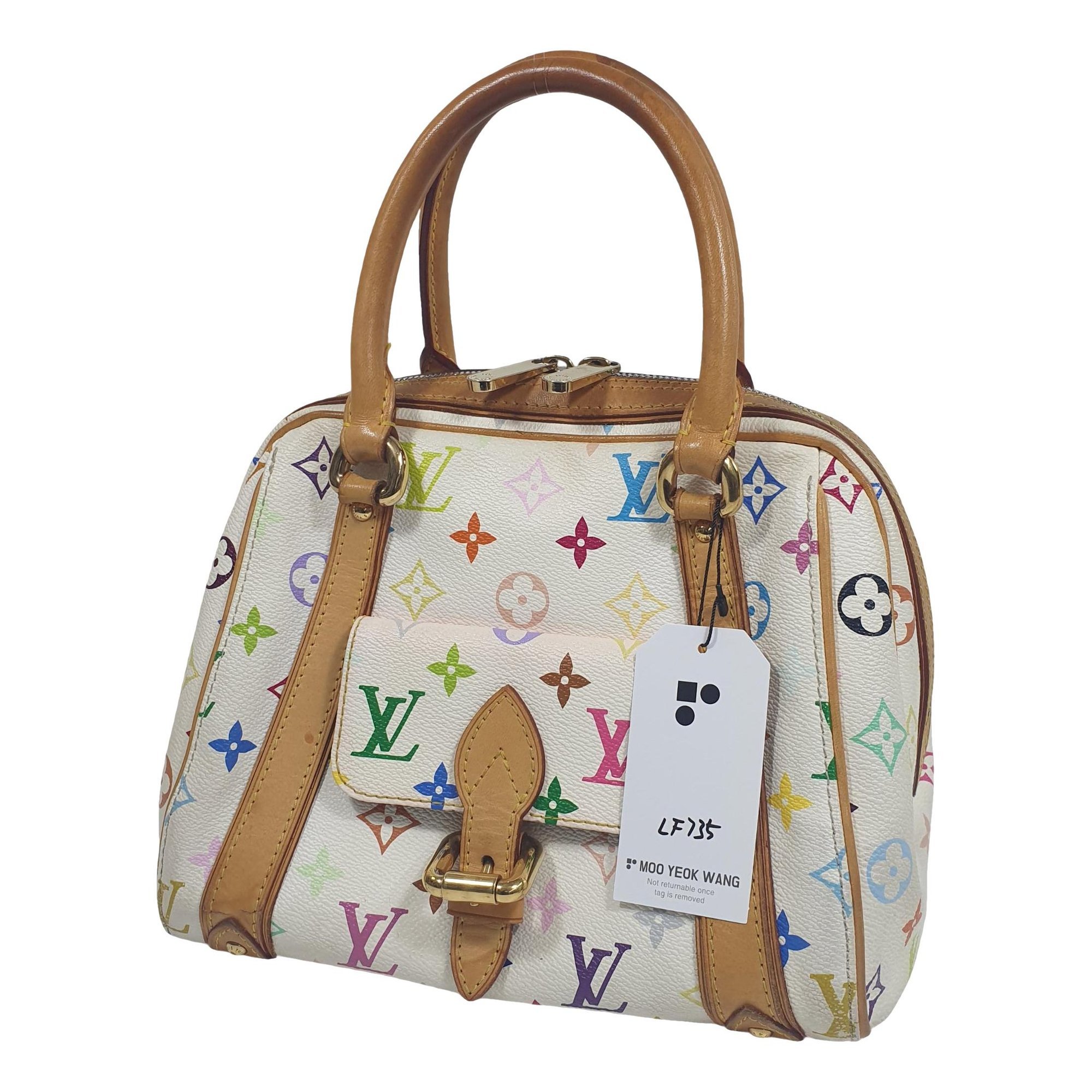 Leather tote