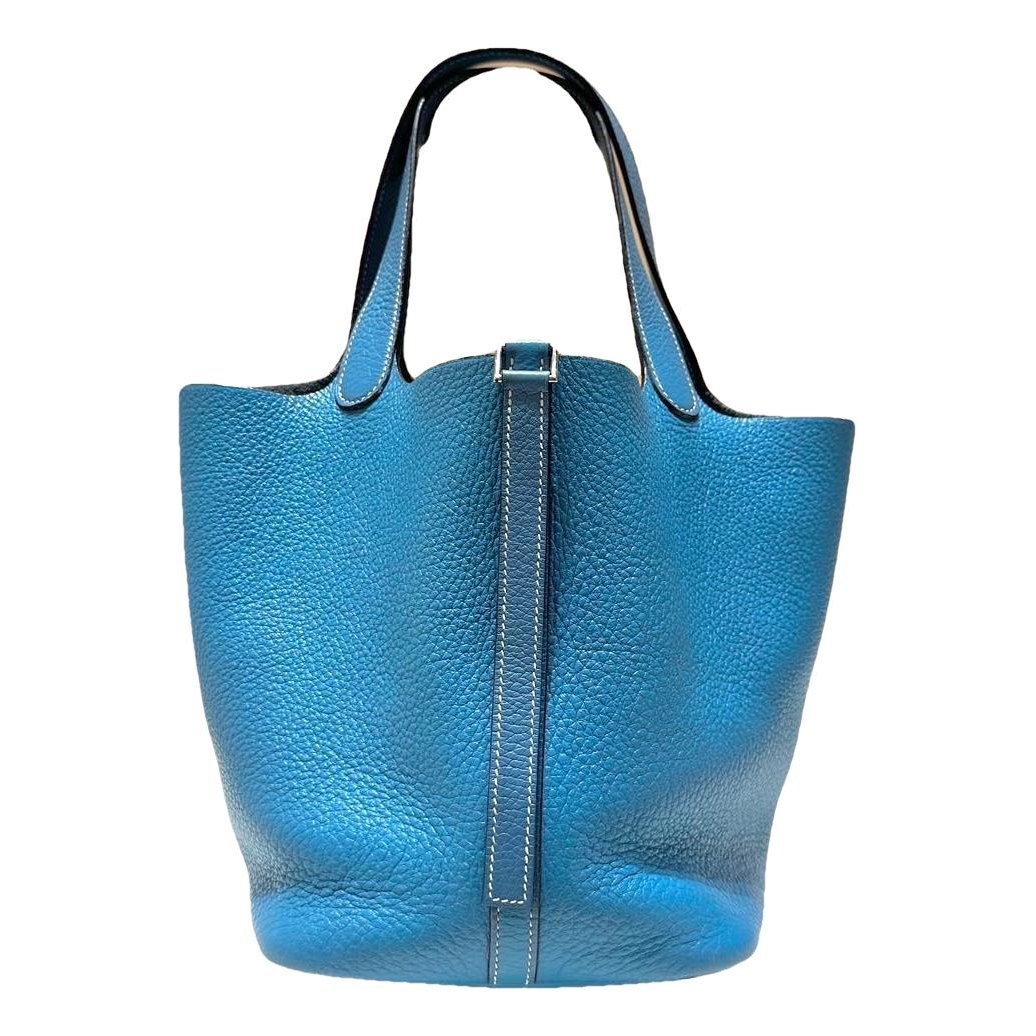 Picotin leather handbag