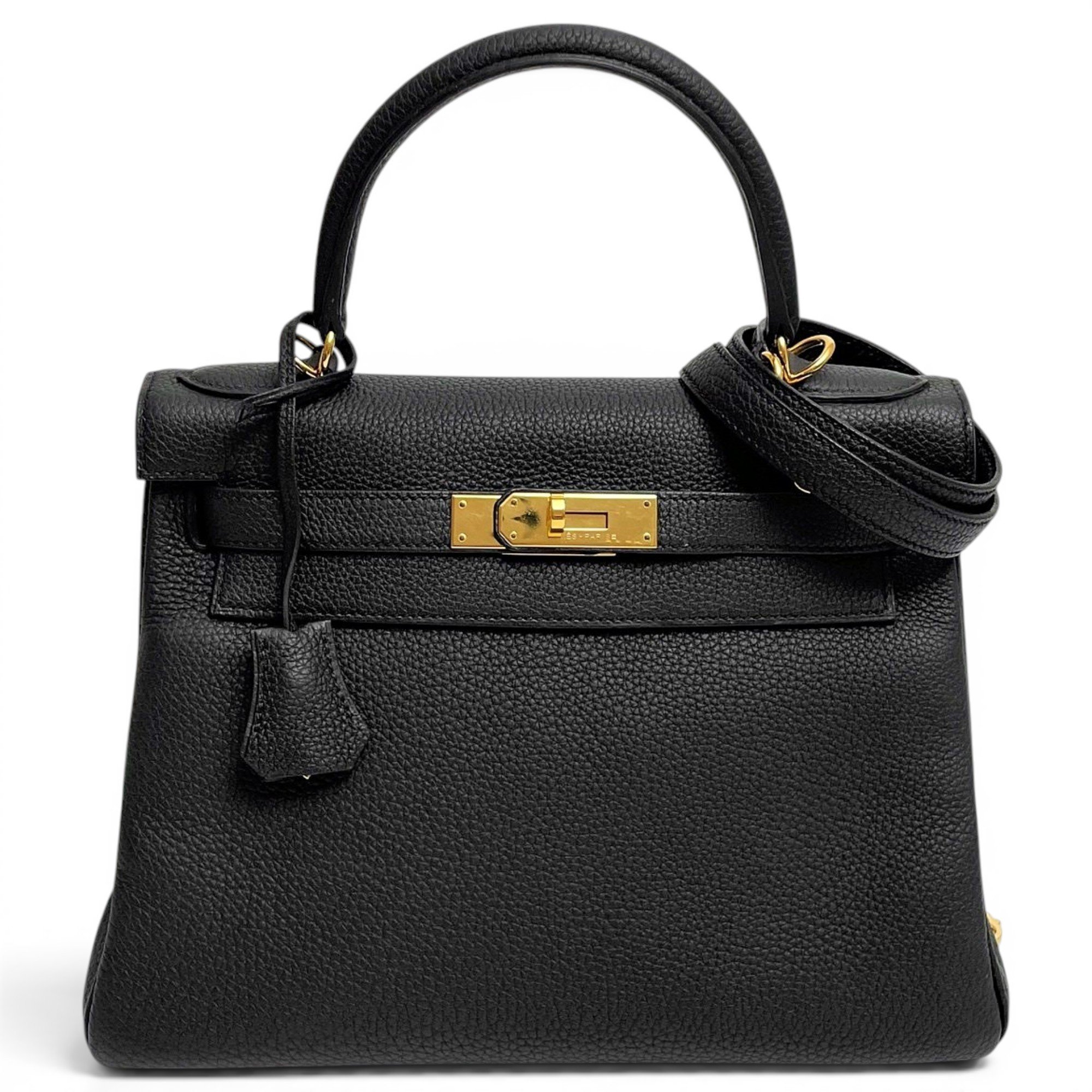 Kelly 28 leather handbag