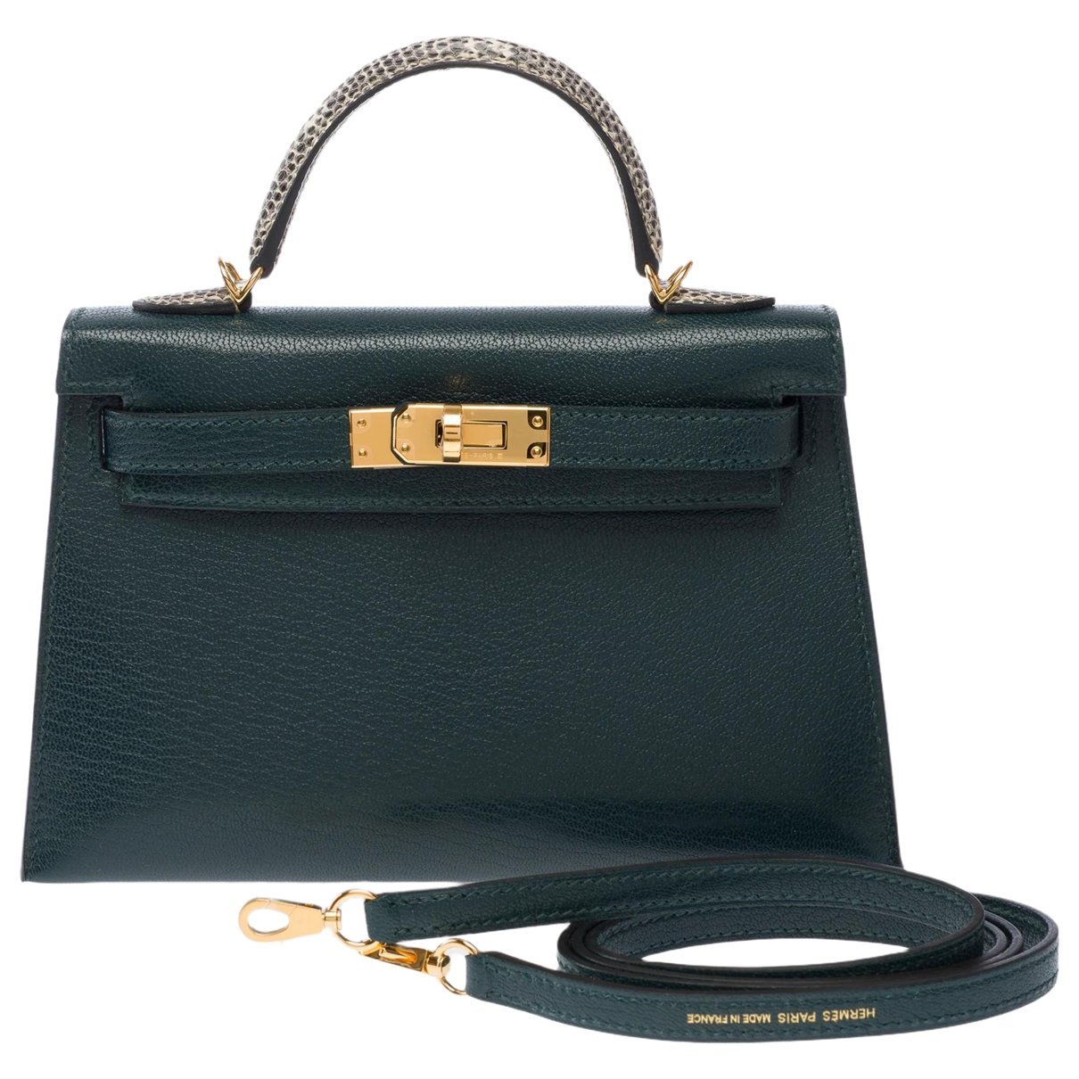 Hermes Kelly Handbag Lizard Skin 2026