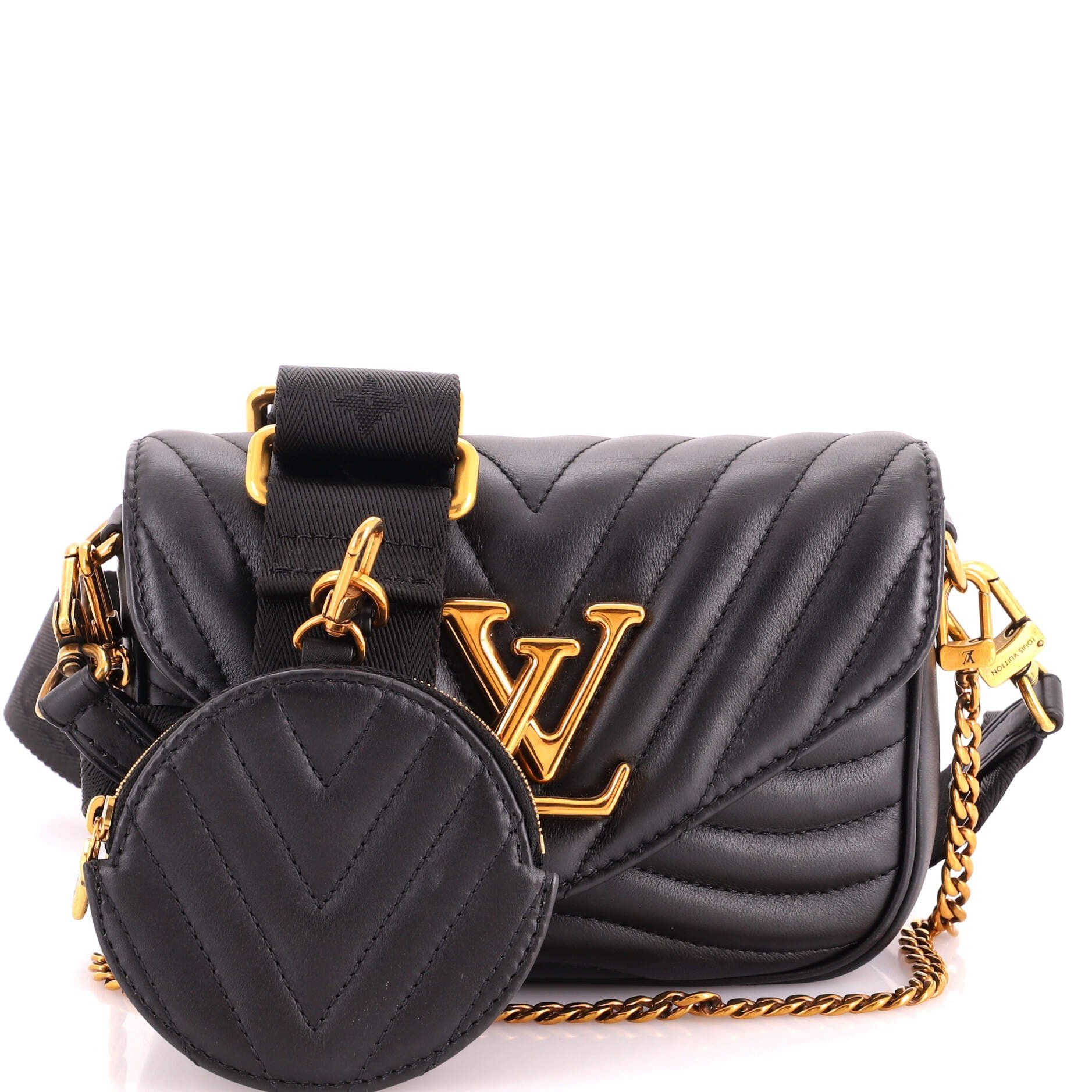New Wave Multi Pochette Quilted Leather