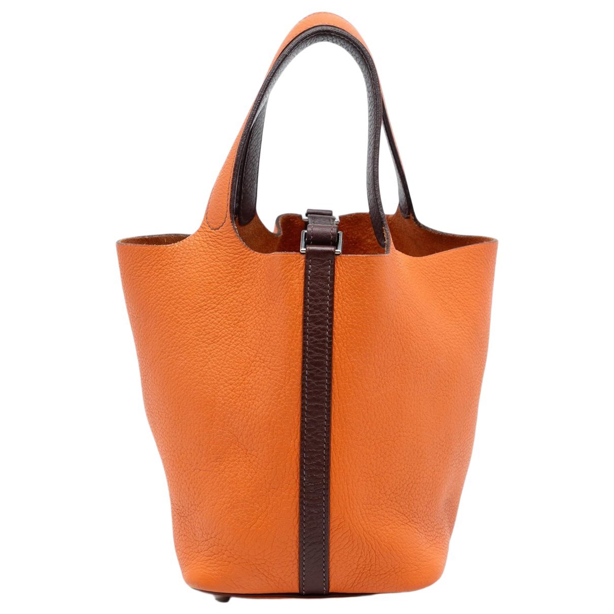 Picotin leather handbag