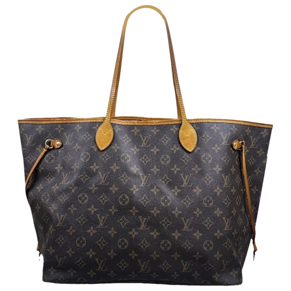Neverfull leather tote