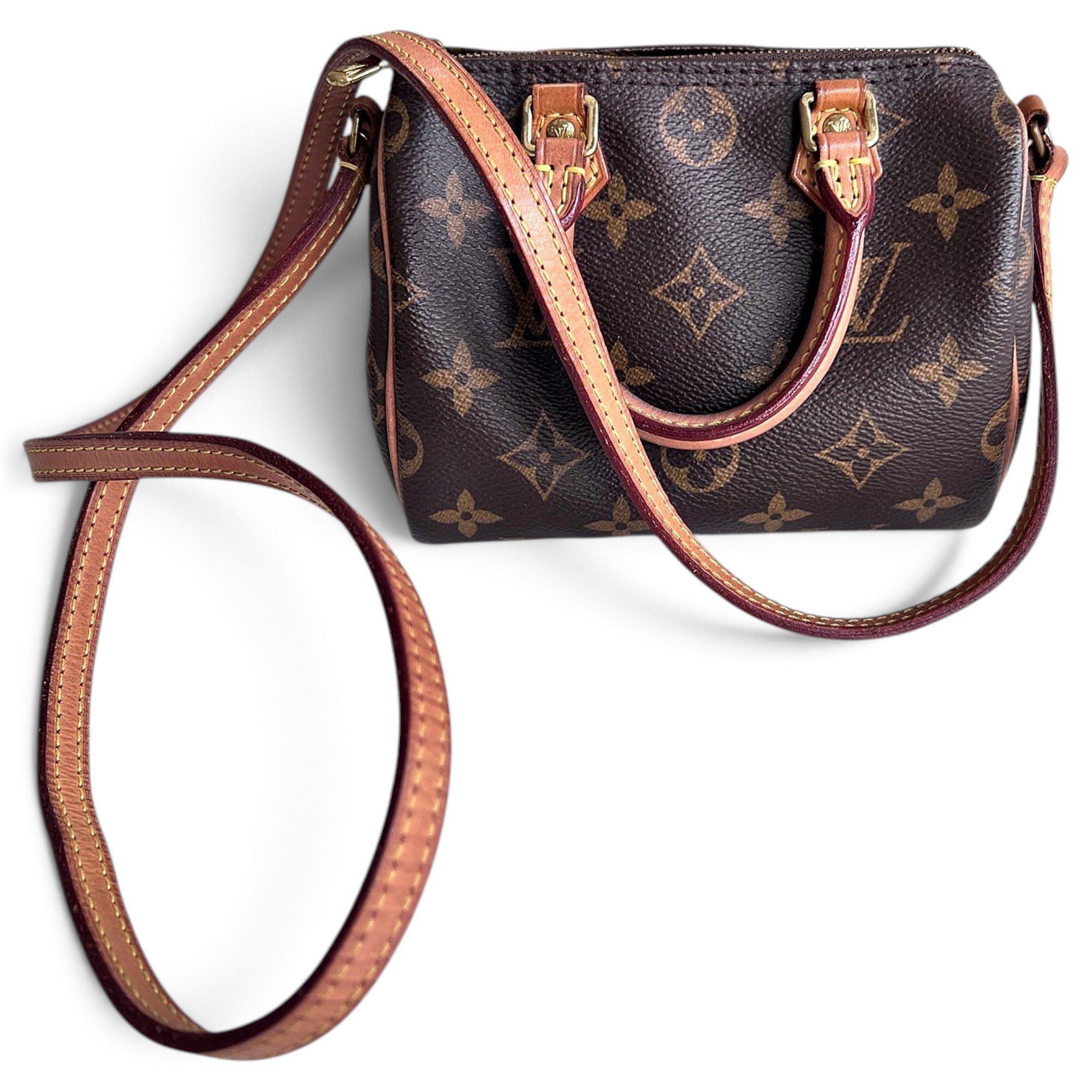 Nano Speedy / Mini HL leather mini bag