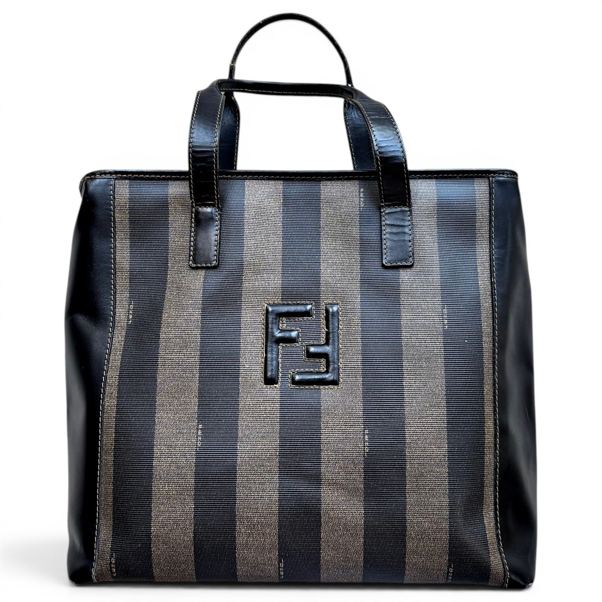 Leather tote