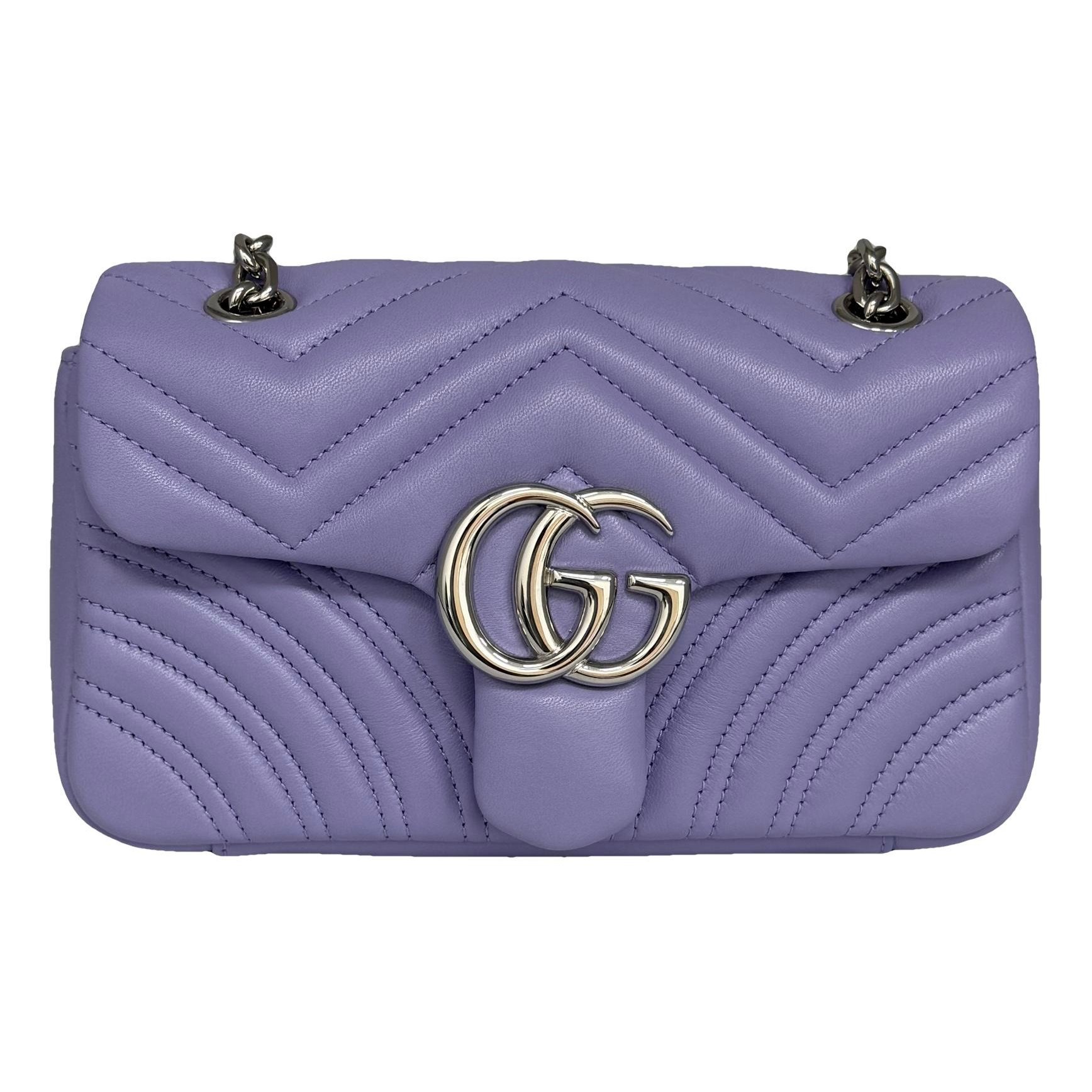 GG Marmont Flap leather handbag