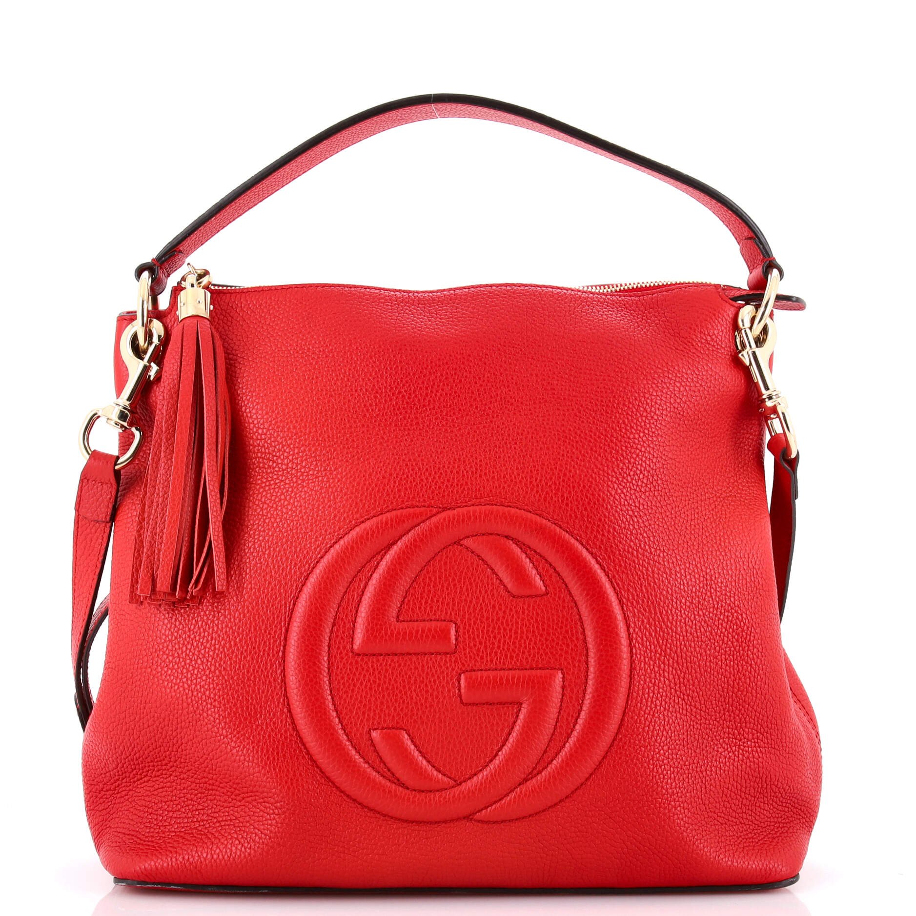 Gucci Soho Convertible Hobo Leather Large