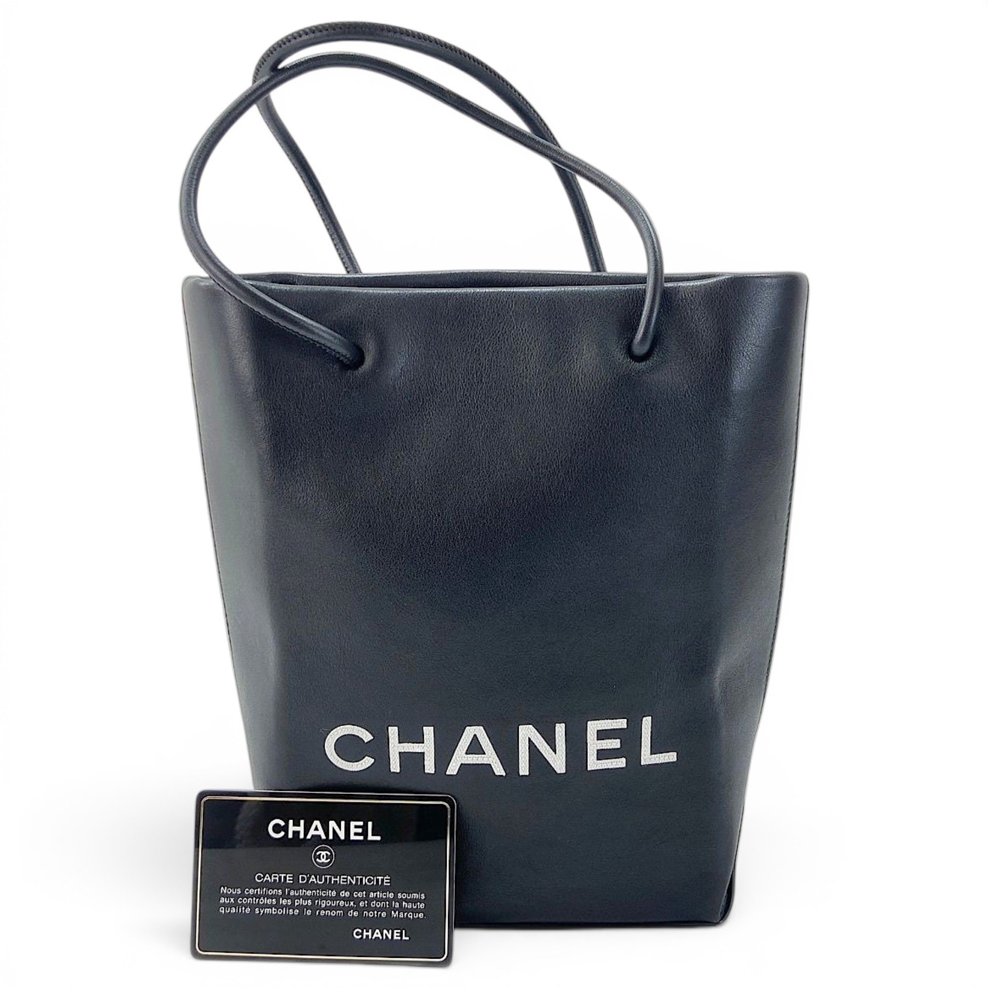 Leather tote
