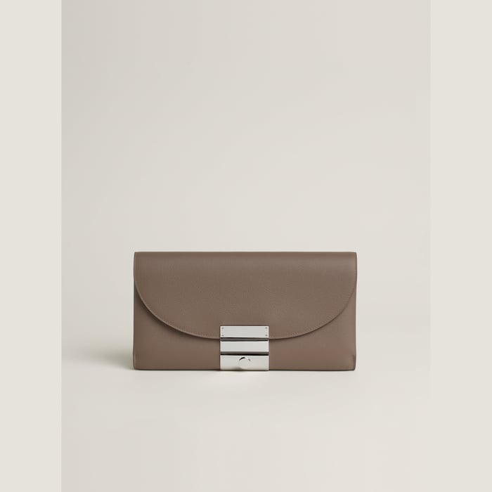 Étoupe Hermès Depechette Pouch