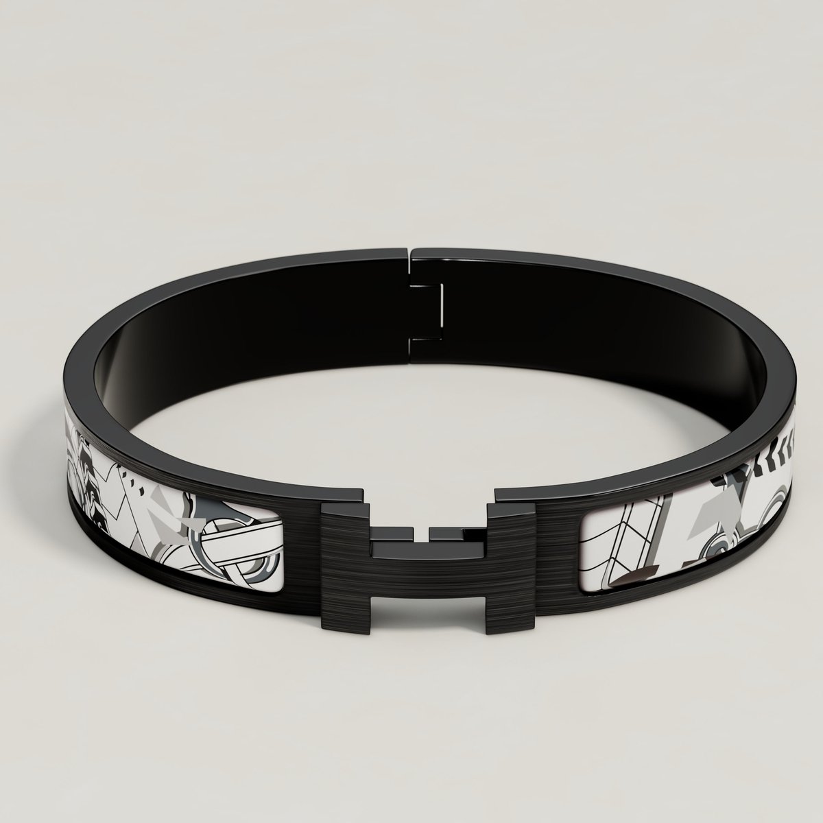 Clic HH Panoplie Equestre Imprimeur Fou bracelet