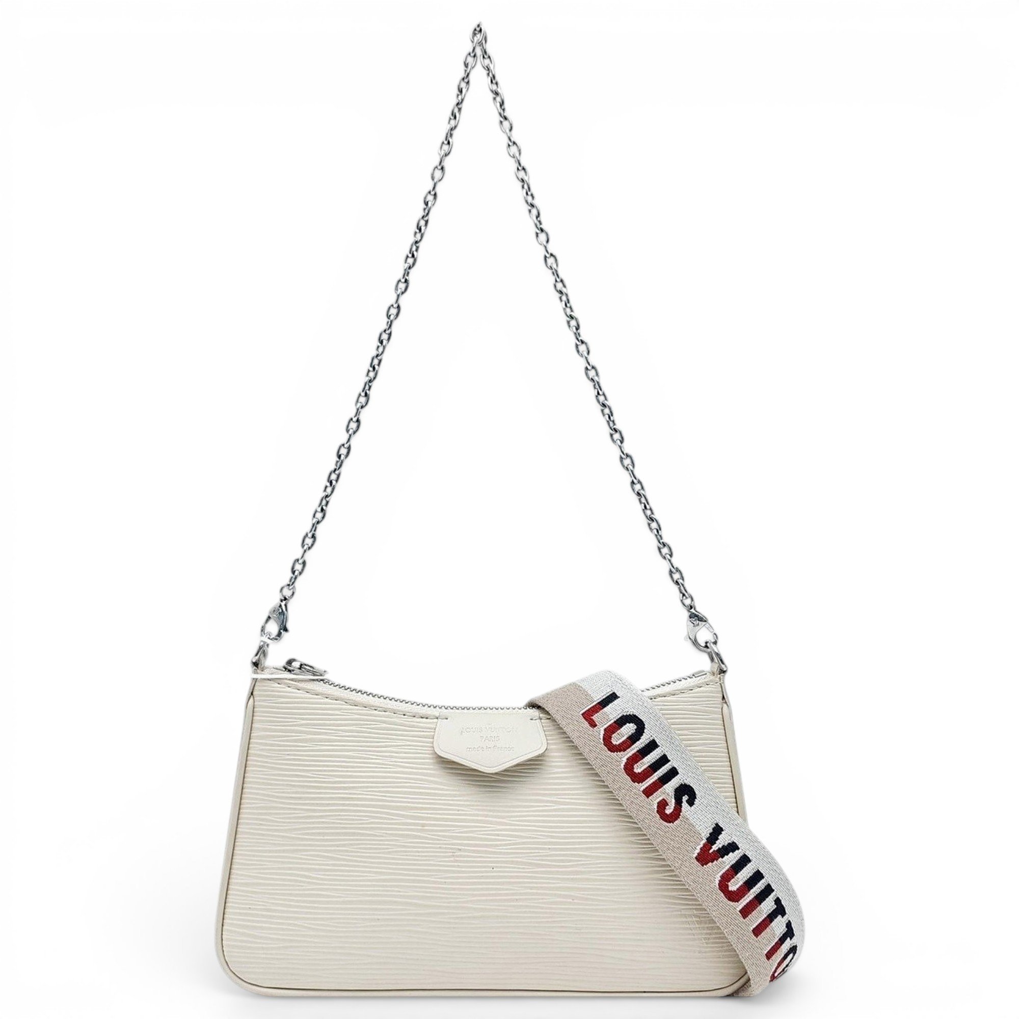 Easy Pouch On Strap leather handbag