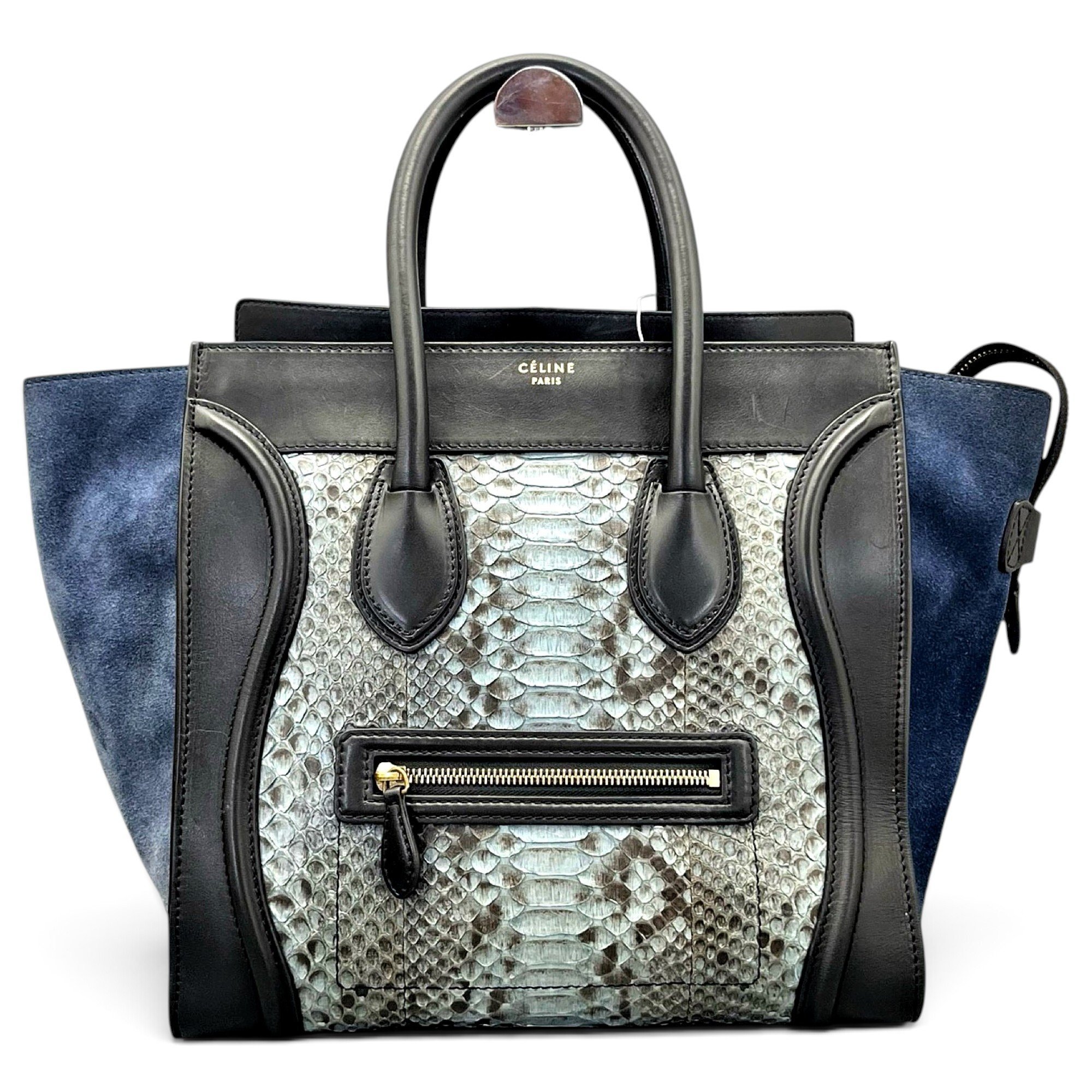 Luggage leather handbag
