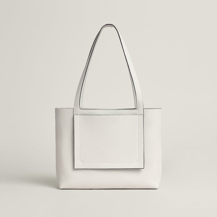 Gris Pâle Hermès Cabasellier 31 Bag