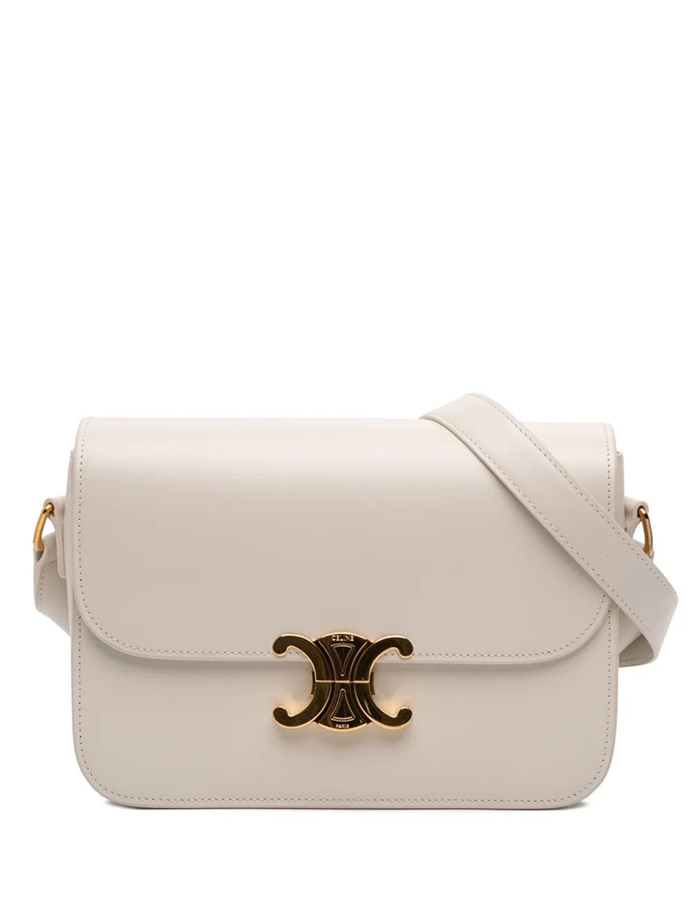 2024 Classique Shiny Calfskin Triomphe crossbody bag