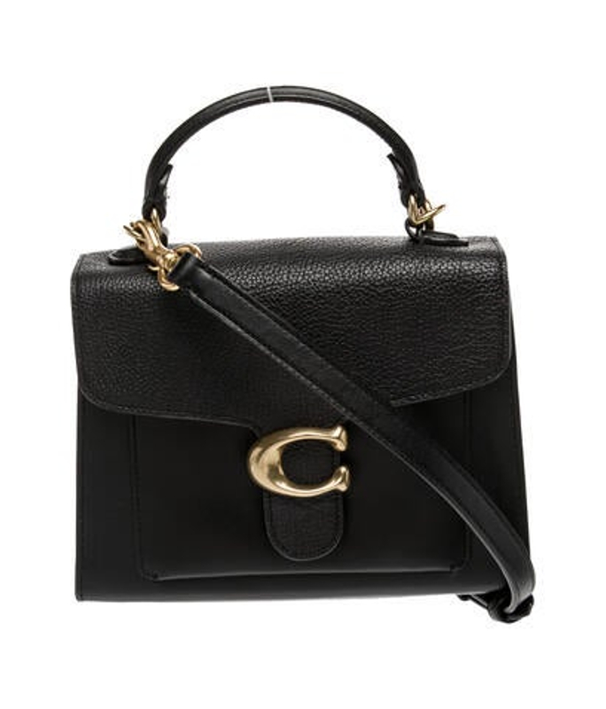 Coach Leather Top Handle Bag