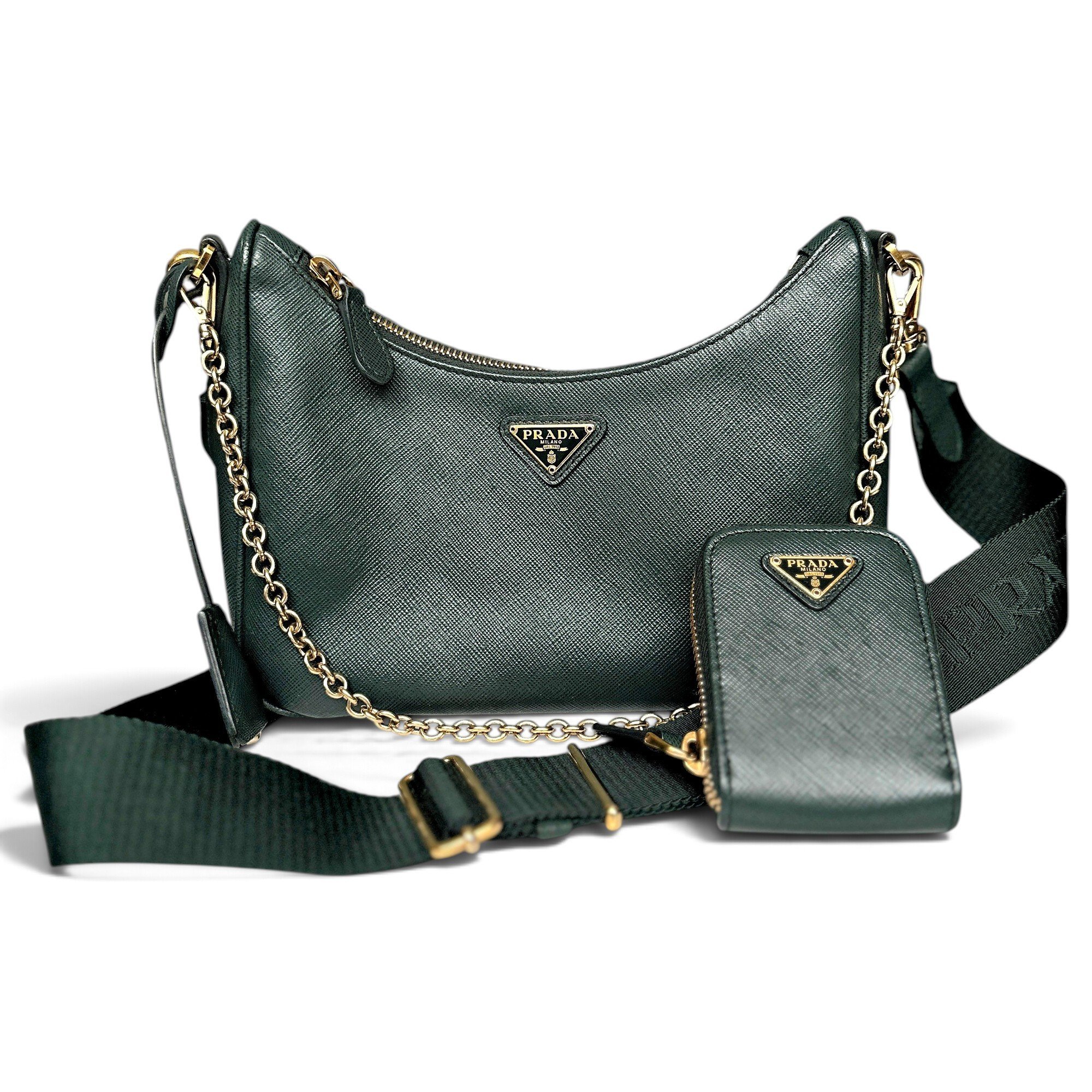 Re-Edition 2005 leather crossbody bag