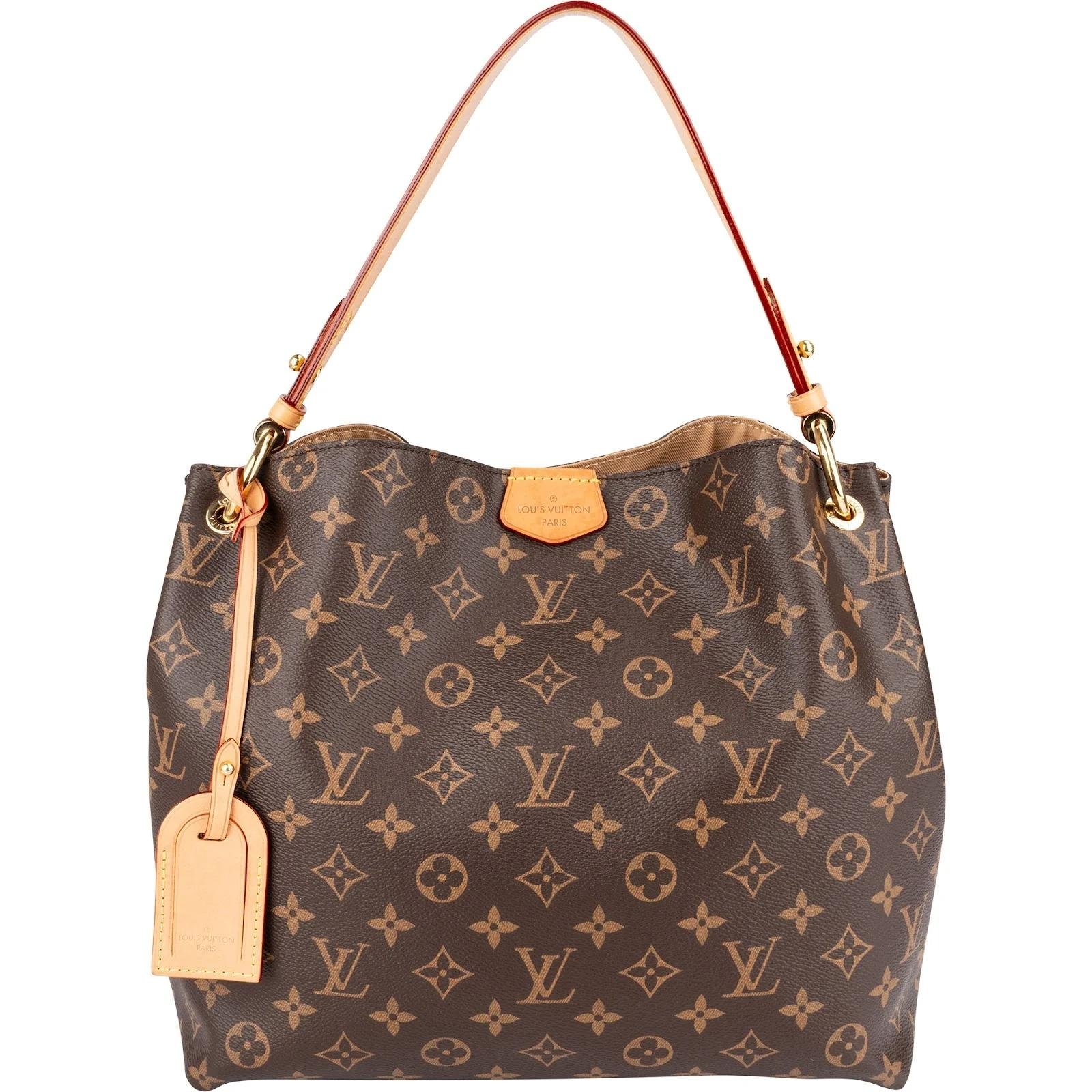 Graceful leather handbag