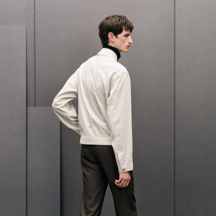 Quartz "Neo Pique" Straight Cut Jacket