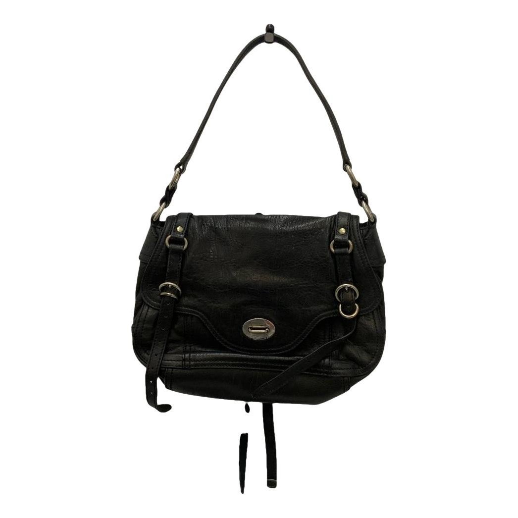 Coffer leather handbag