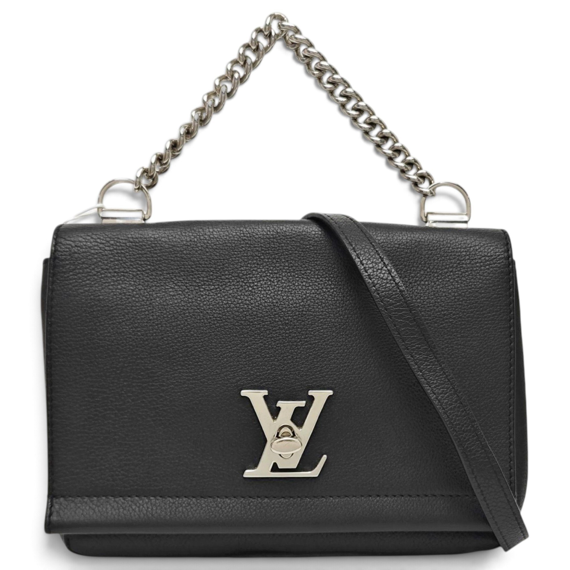 Lockme leather handbag