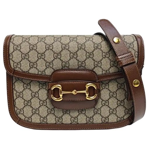 Handle Horsebit 1955 leather crossbody bag