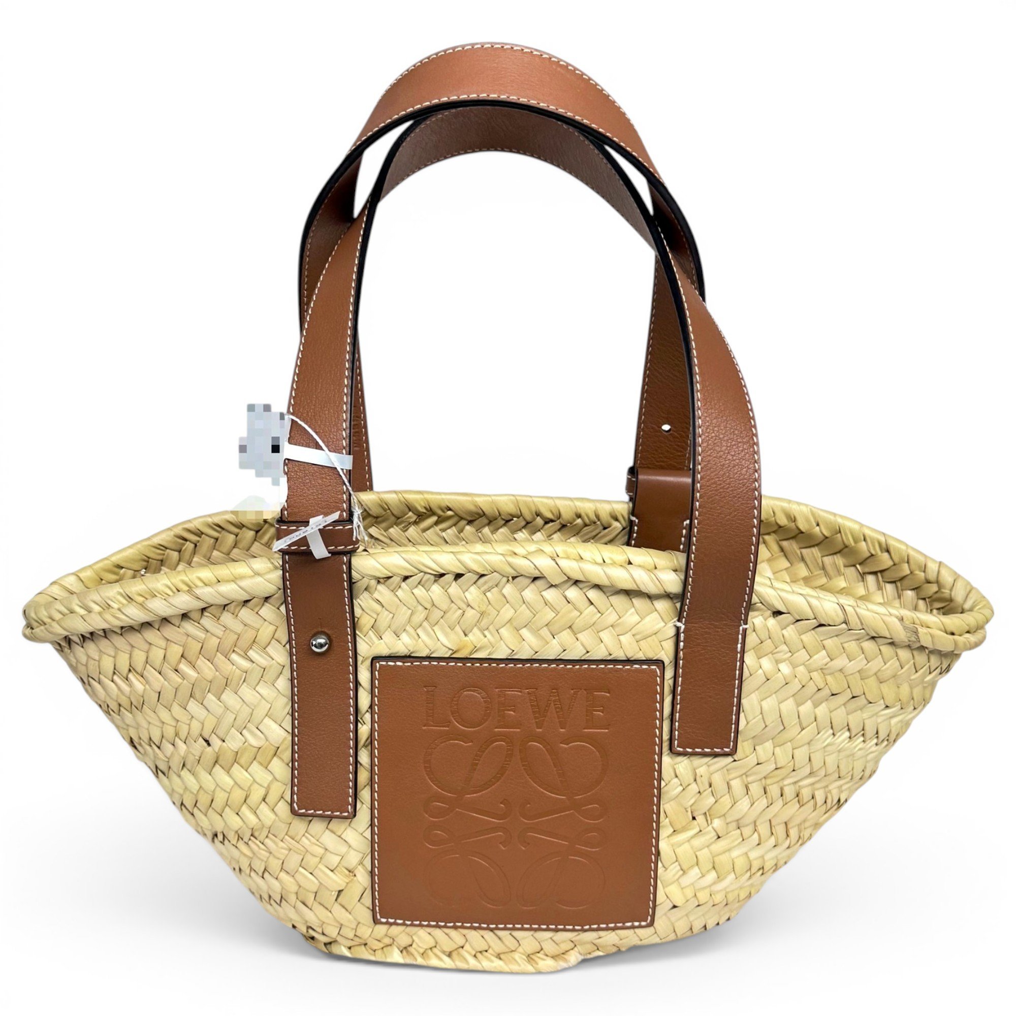 Basket Bag leather tote