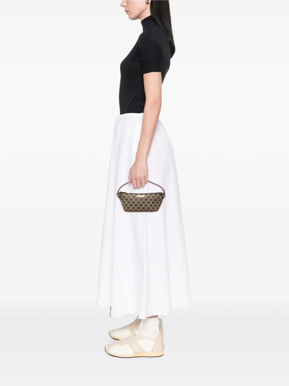 2000-2015 GG Canvas Boat shoulder bag
