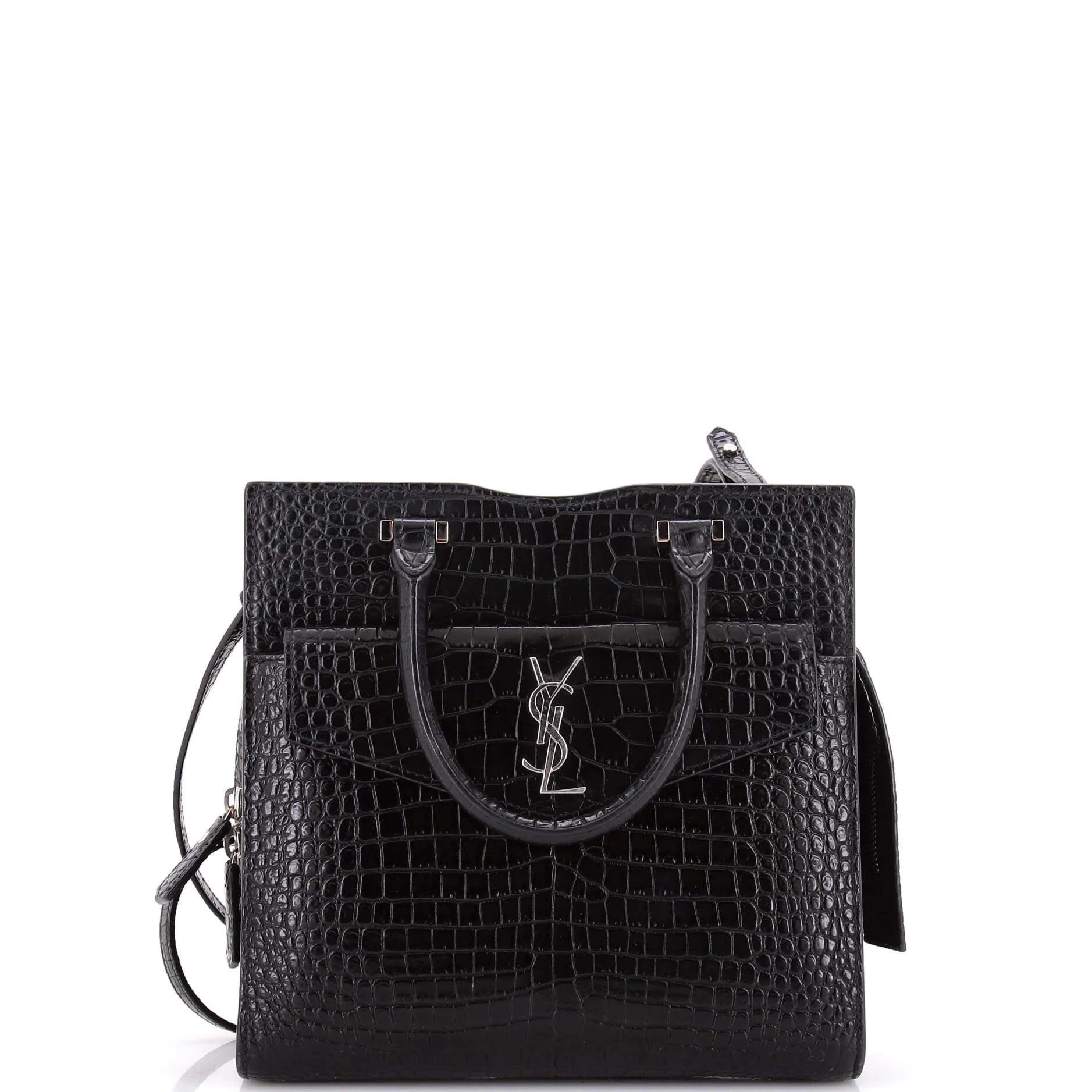 Leather tote