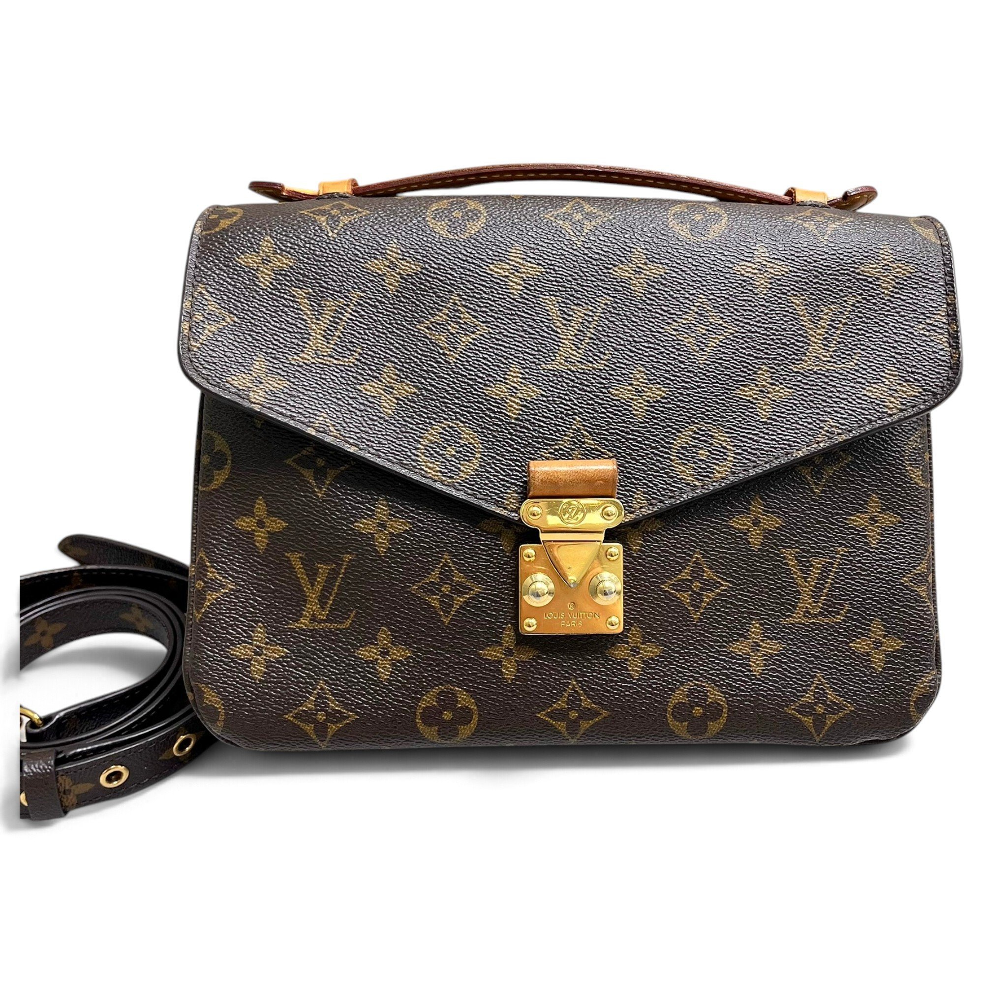 Metis leather handbag