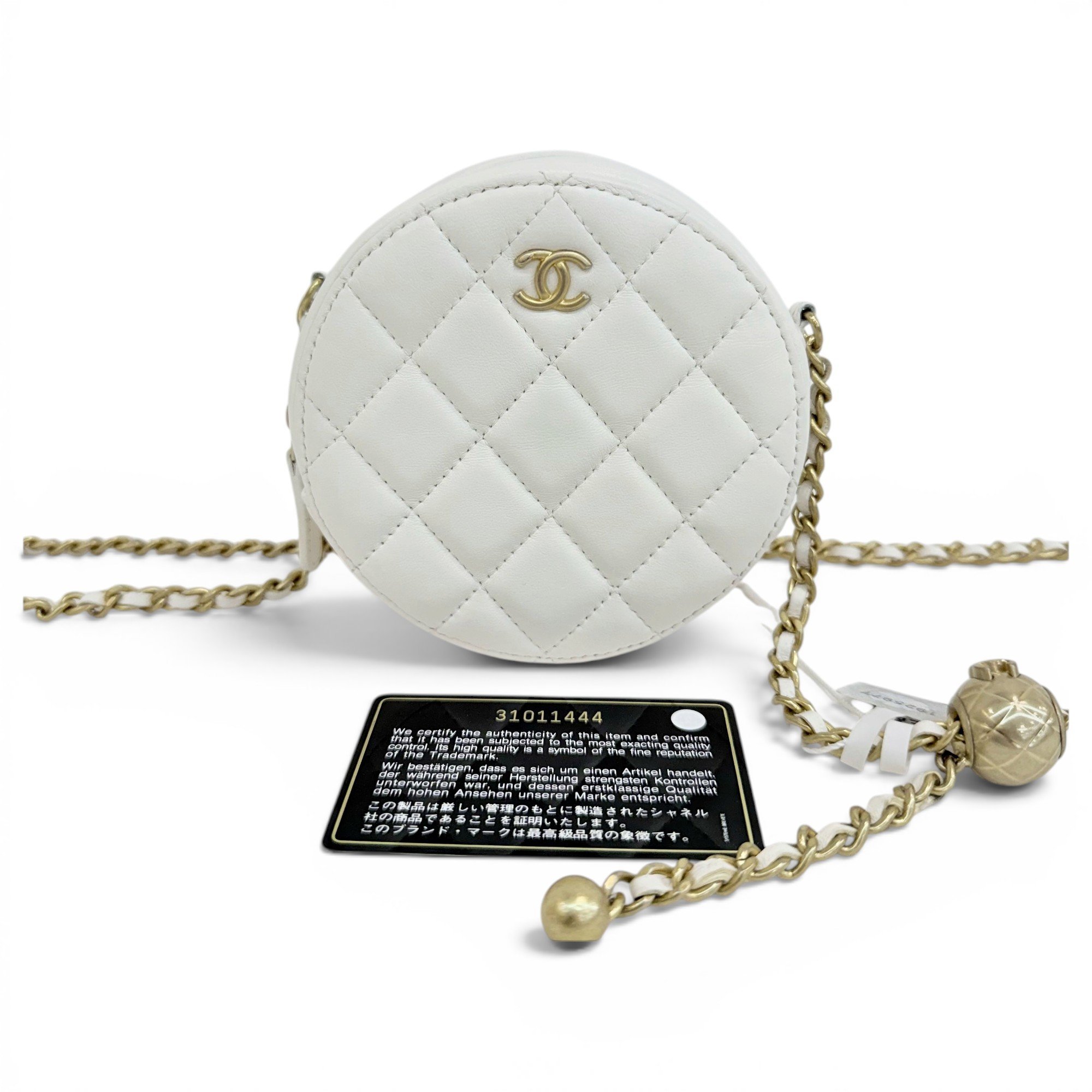 Chanel 19 leather handbag