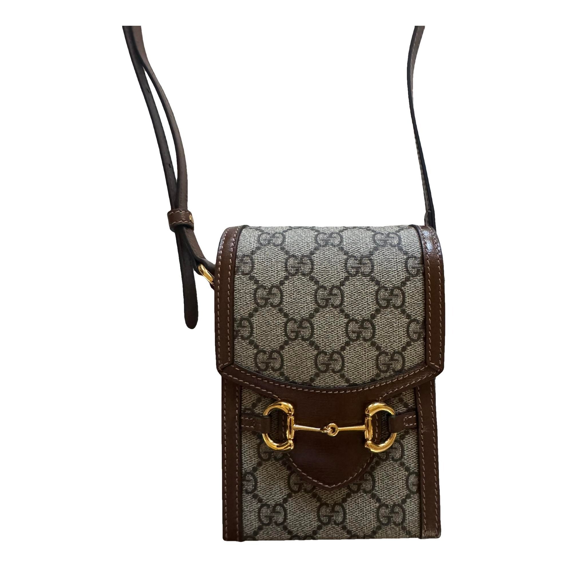 Gucci Horsebit 1955 Vertical leather crossbody bag
