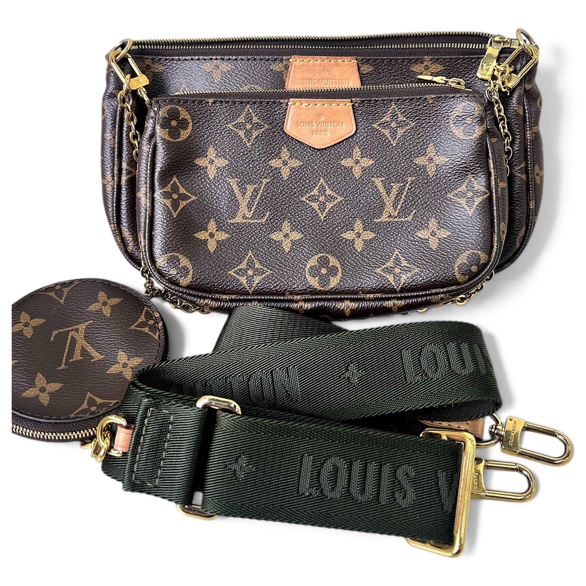 Multi Pochette Accessoires leather handbag