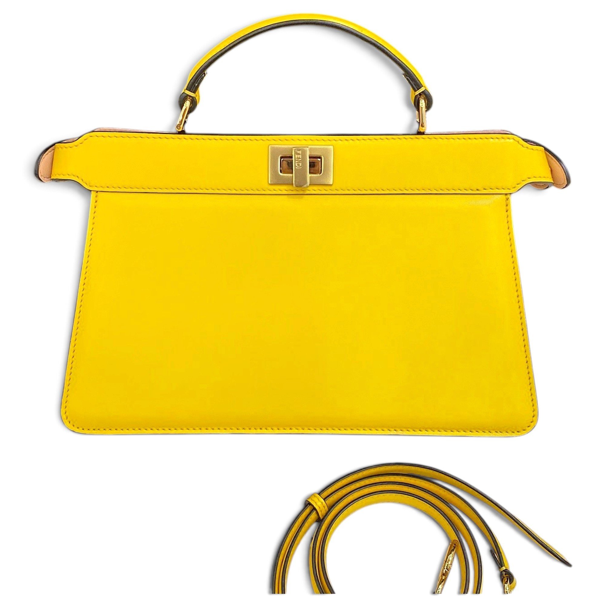 Peekaboo IseeU leather handbag