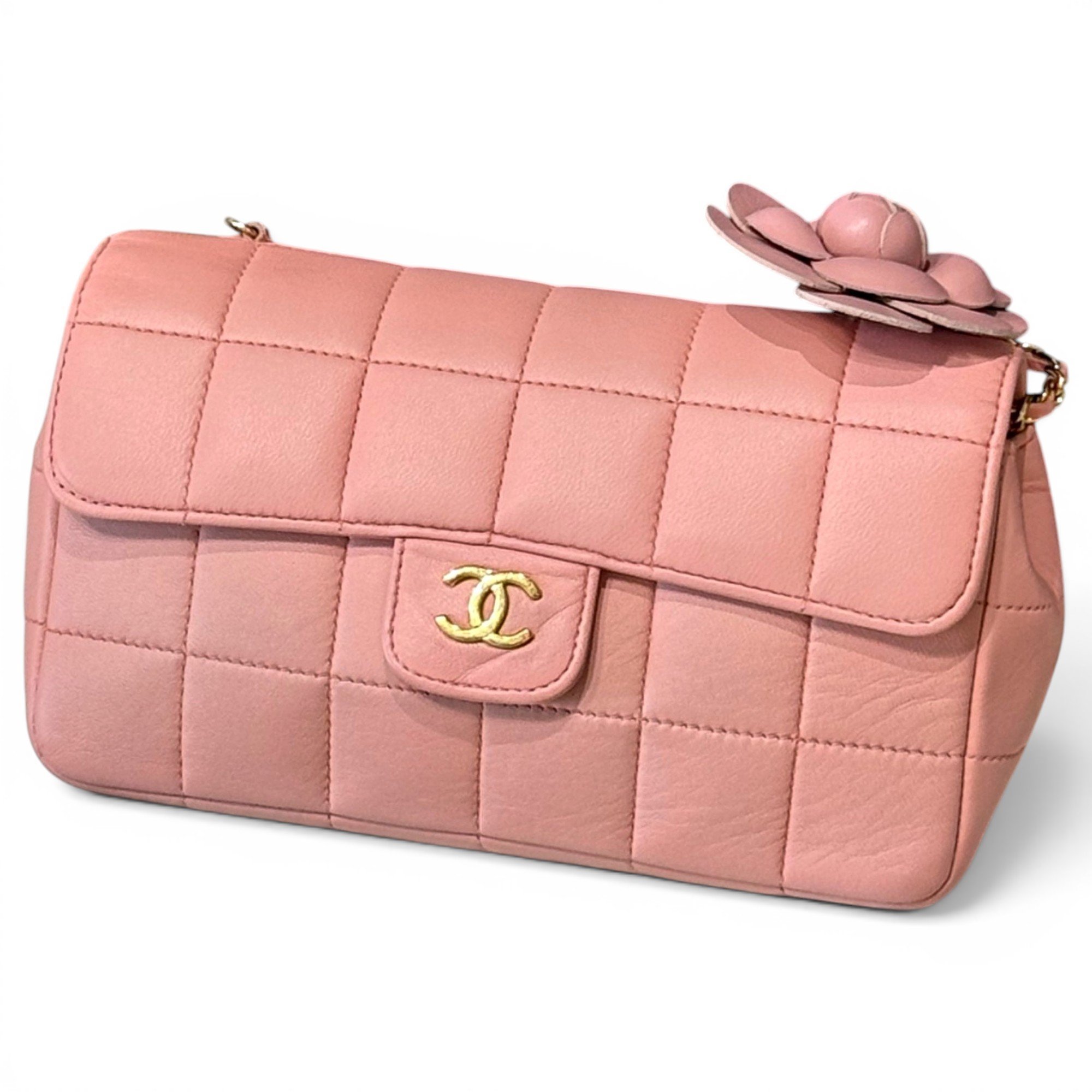 East West Chocolate Bar leather handbag