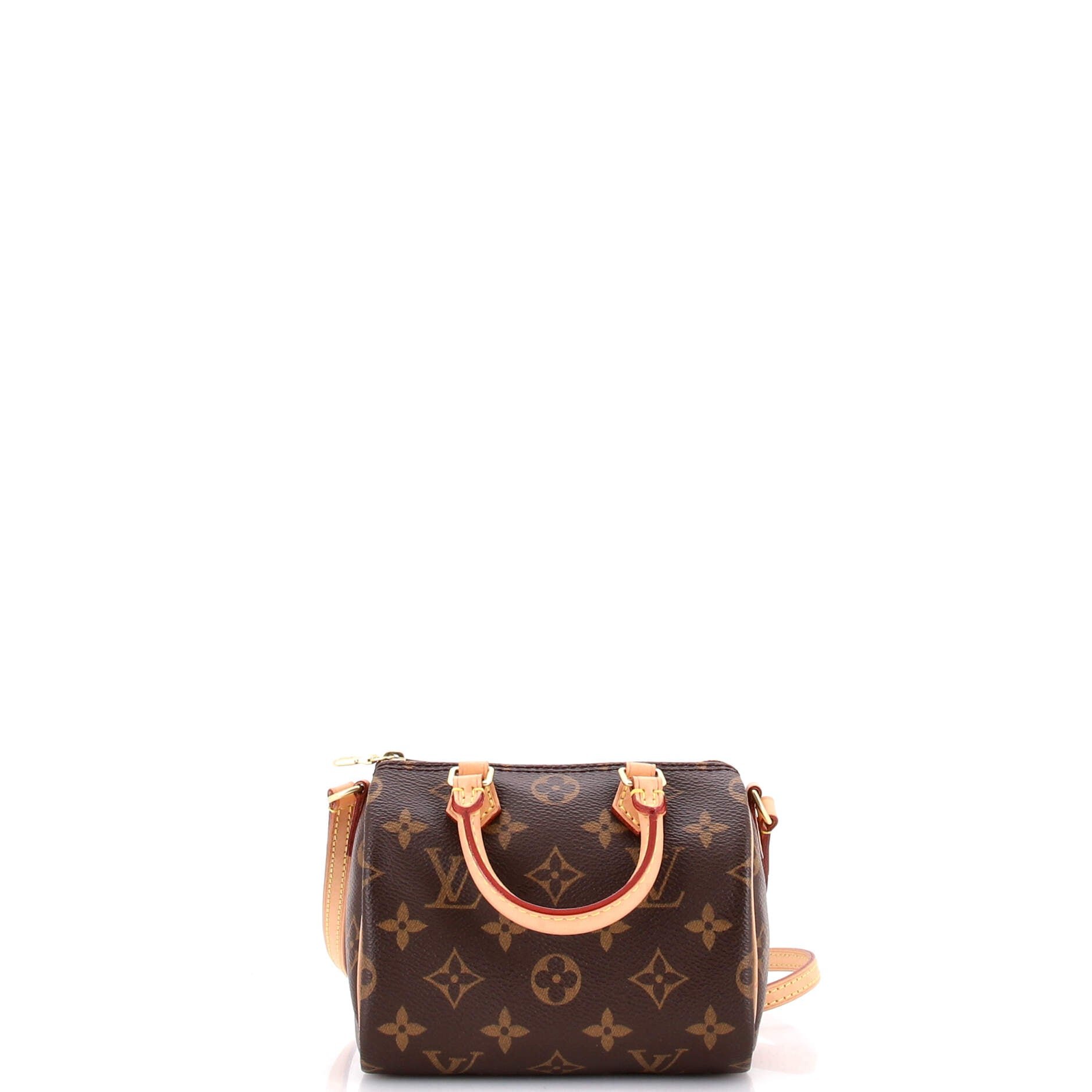 Speedy Bandouliere Bag Monogram Canvas Nano