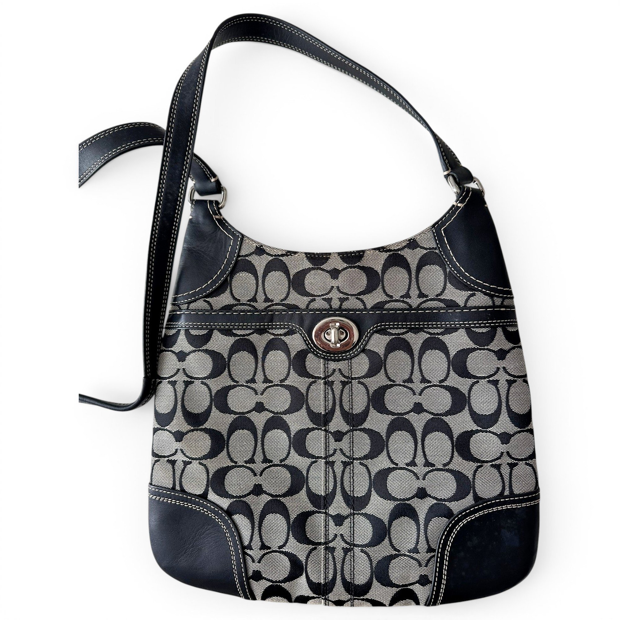 Coach Canvas Courier Crossbody leather crossbody bag