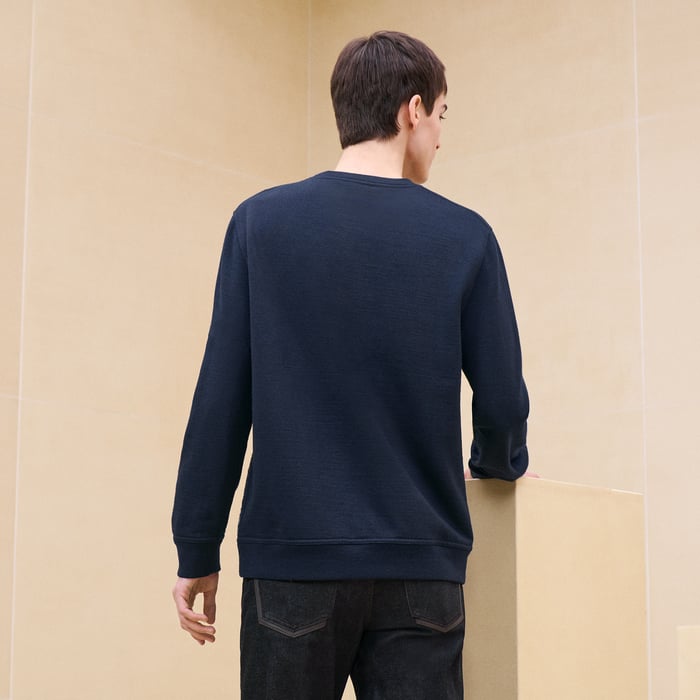 Marine "Cheval Punk Bandana" Crewneck Sweater