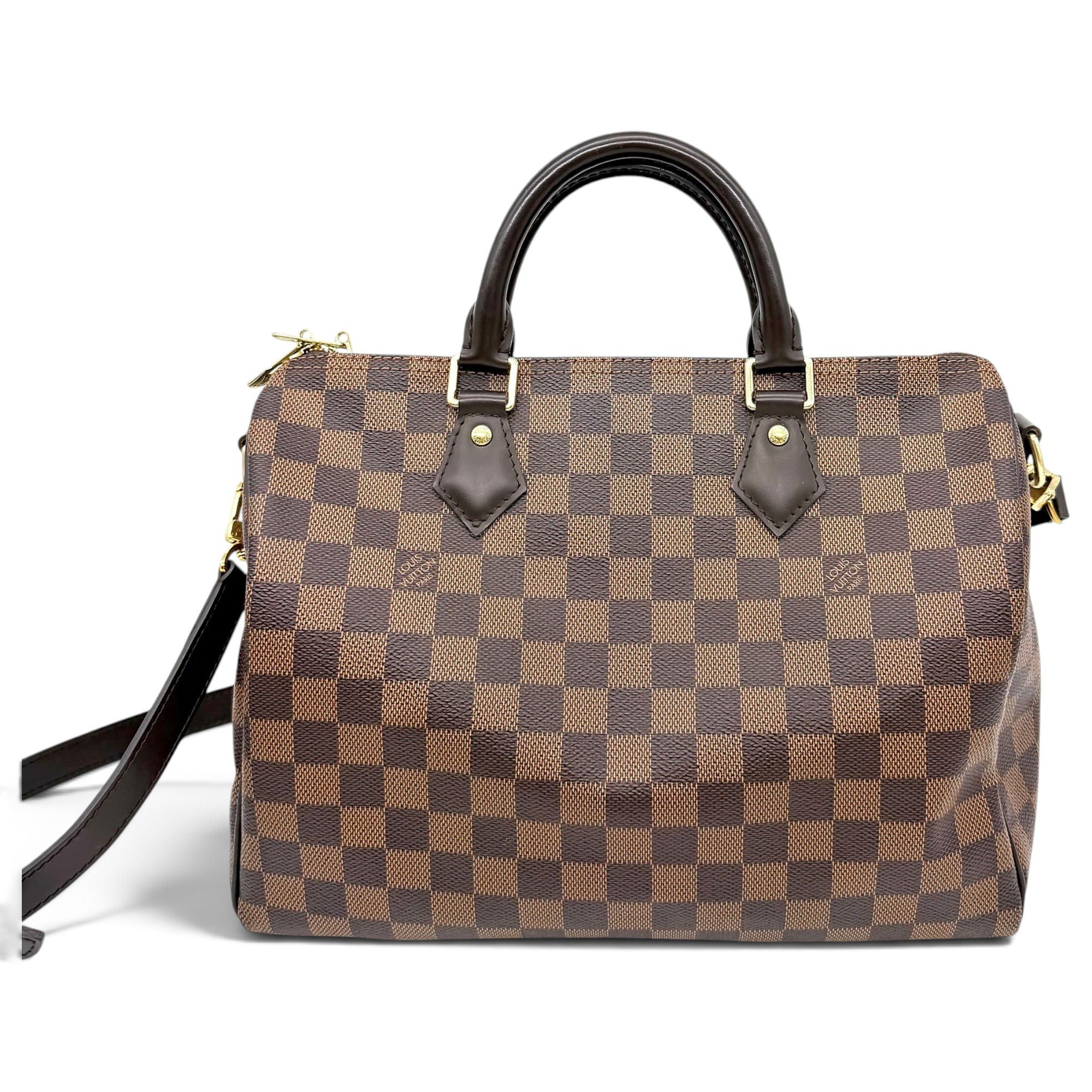 Speedy Bandoulière leather handbag