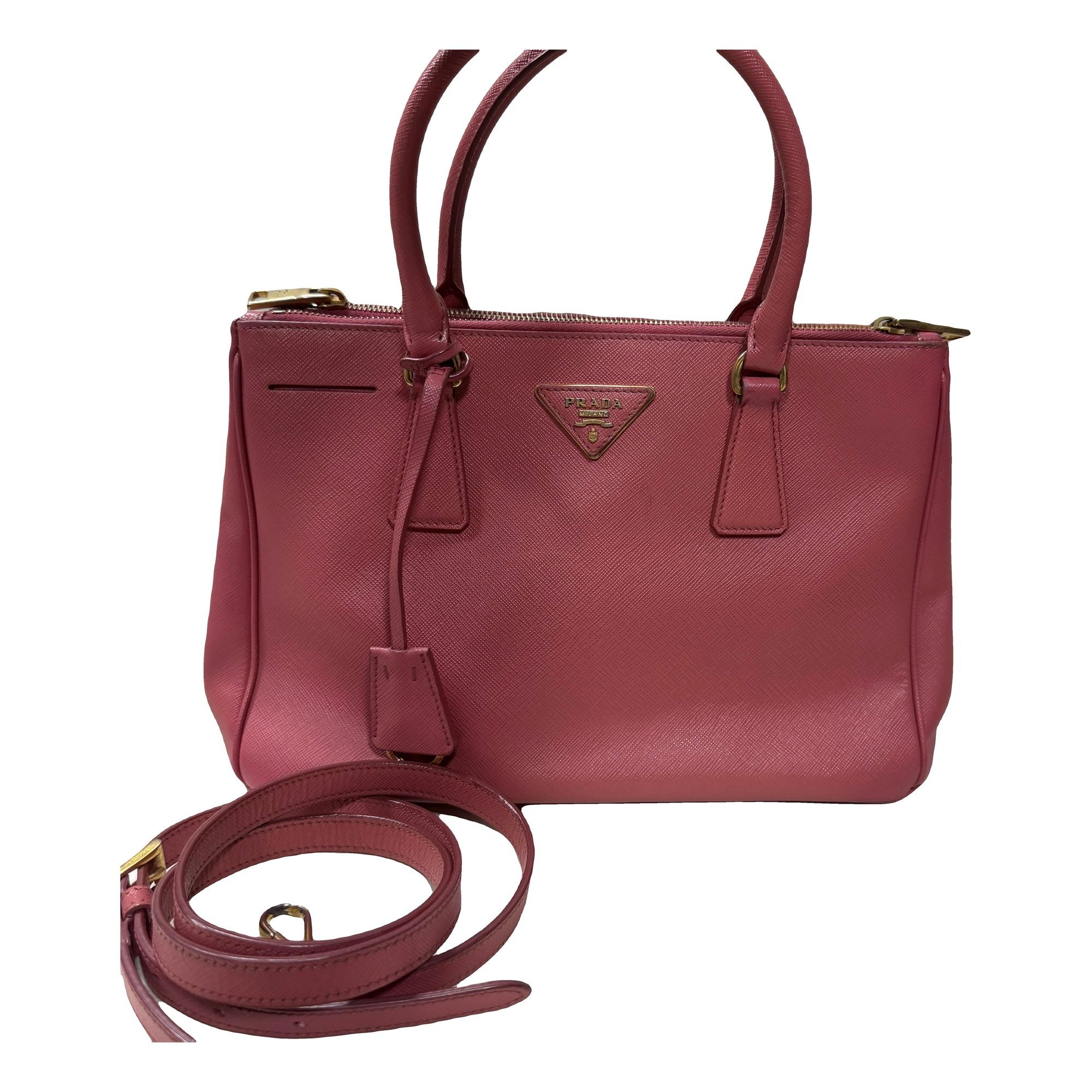 Galleria leather handbag