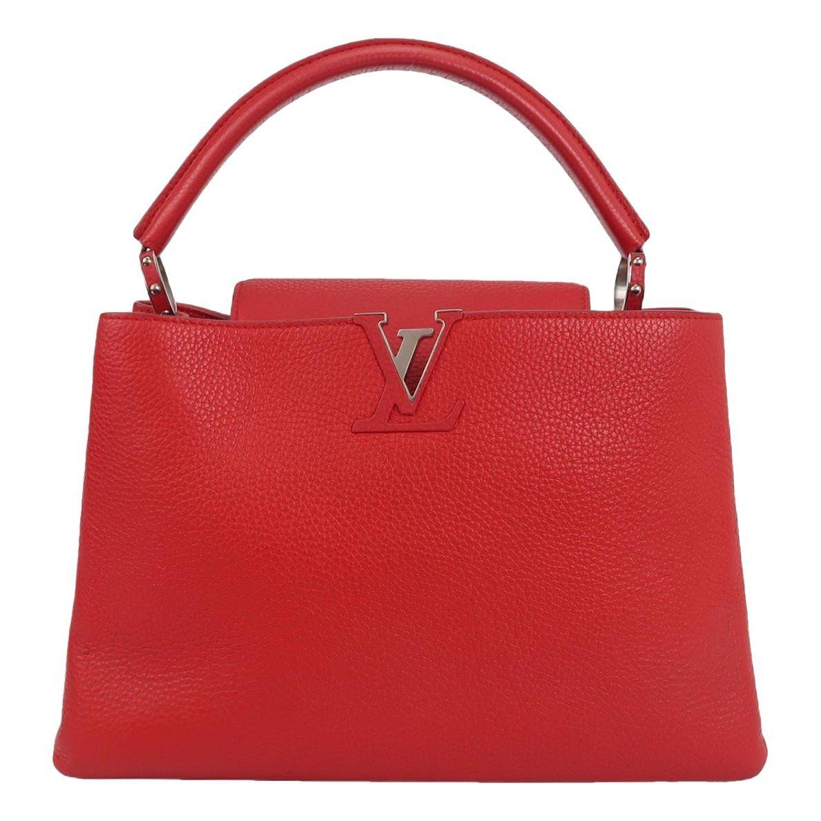 Capucines leather handbag