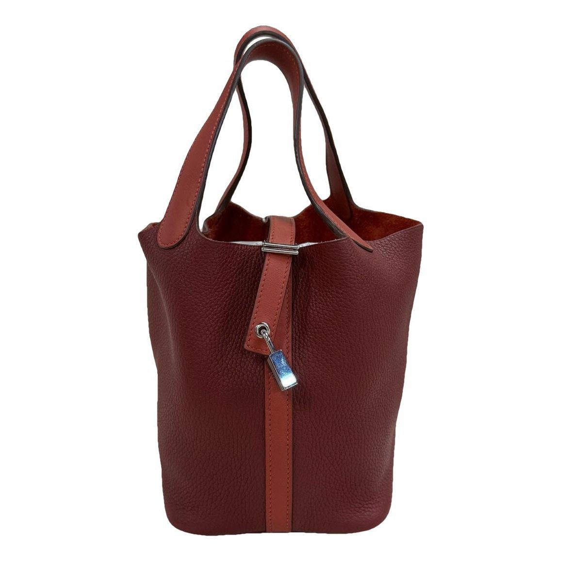 Picotin leather handbag