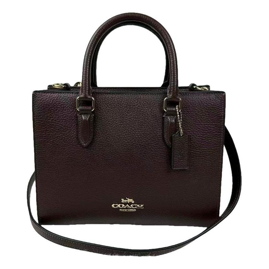 Leather crossbody bag