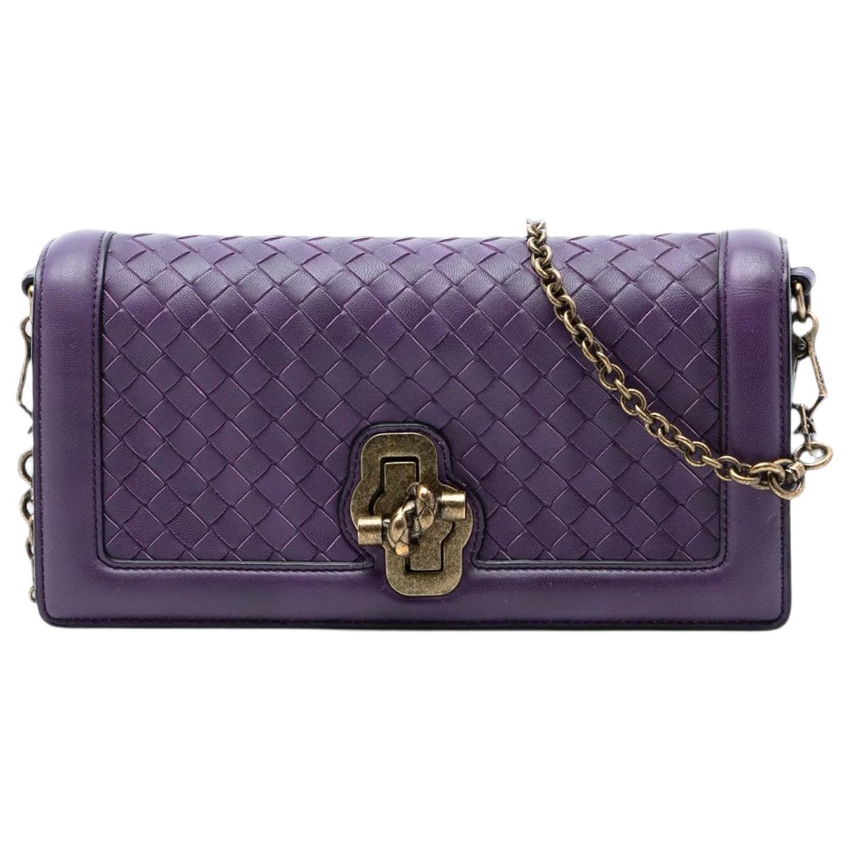 Knot leather crossbody bag
