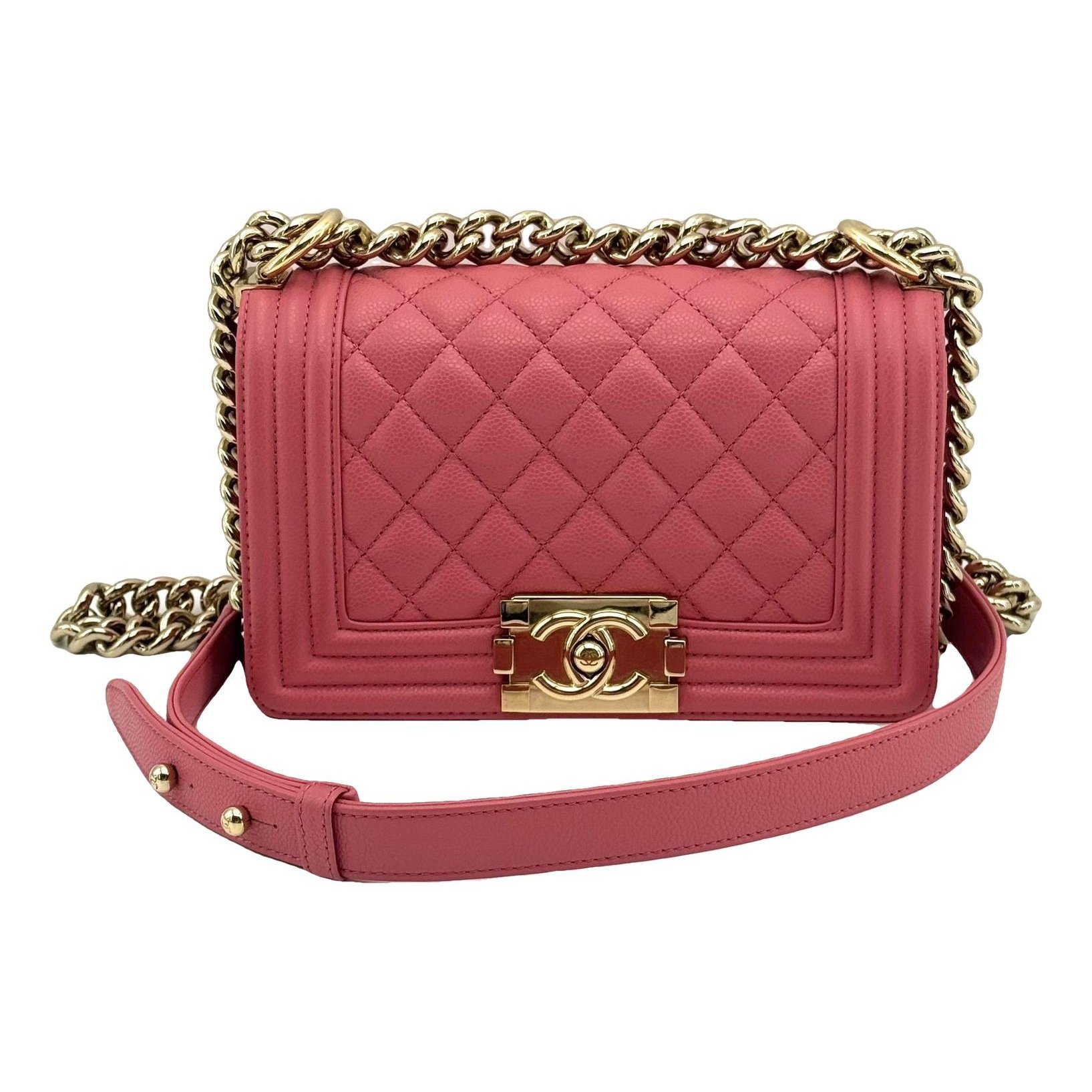 Boy leather crossbody bag