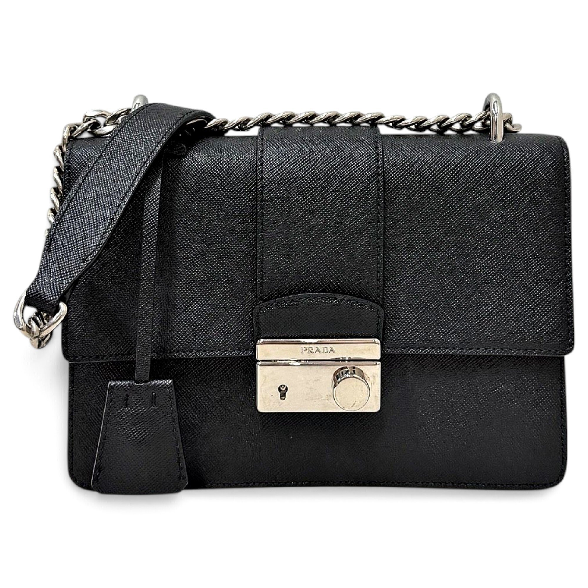 Cahier leather handbag