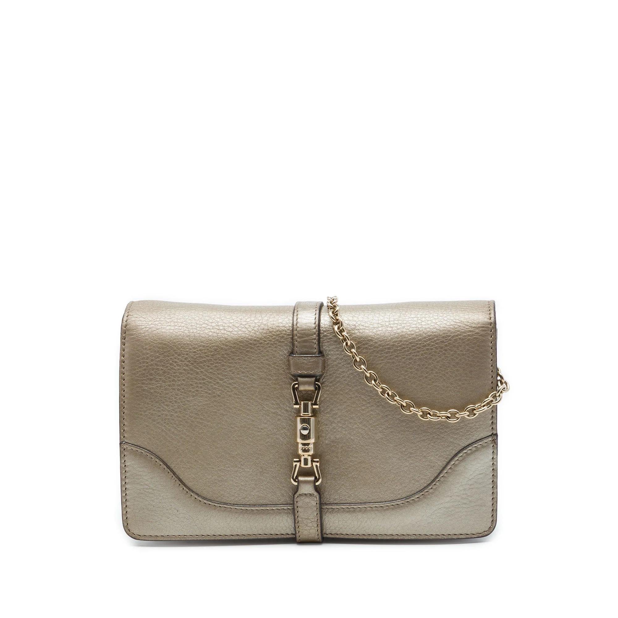 Broadway leather clutch bag